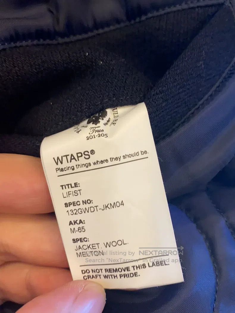 Wtaps Wtaps Military-style wool four-pocket padded jacket Size US M / EU 48-50 / 2 - 7 Thumbnail