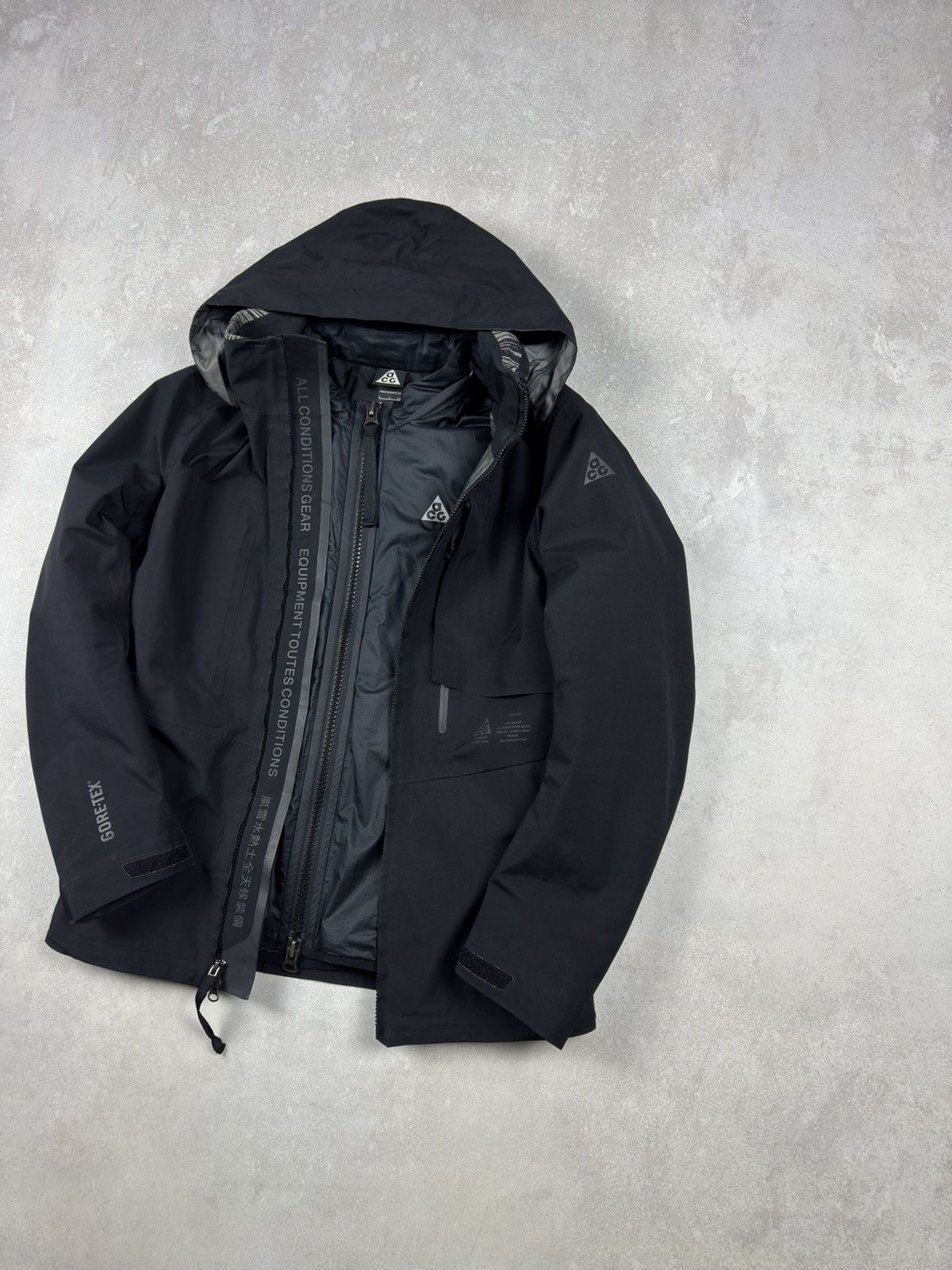 Nike ACG Nike Lab ACG 2 in 1 Gore-Tex Jacket System Acronym GorpCore Size US S / EU 44-46 / 1 - 22 Thumbnail