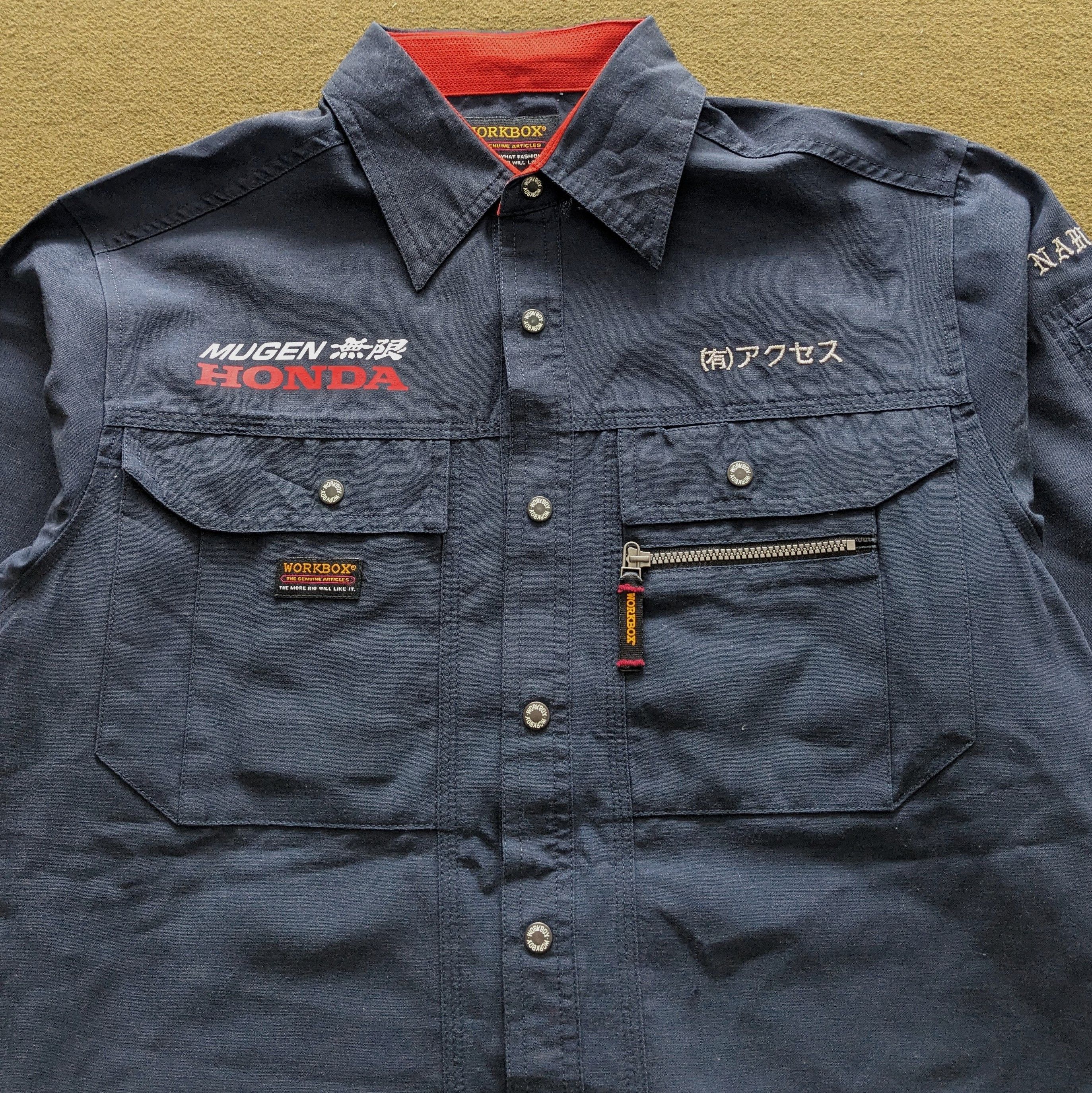 Honda Vintage MUGEN HONDA Racing Uniform Jacket Size US M / EU 48-50 / 2 - 3 Thumbnail
