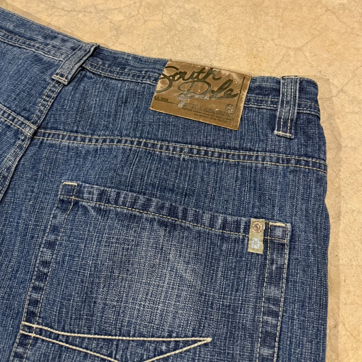 Southpole Vintage 2000s Southpole Baggy Faded Jorts Y2K Skater Grunge Size US 40 / EU 56 - 4 Thumbnail