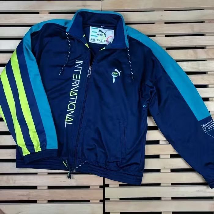 Puma × Vintage Rare Vintage Mens Jacket Puma International Size 38 M Size US M / EU 48-50 / 2 - 1 Thumbnail