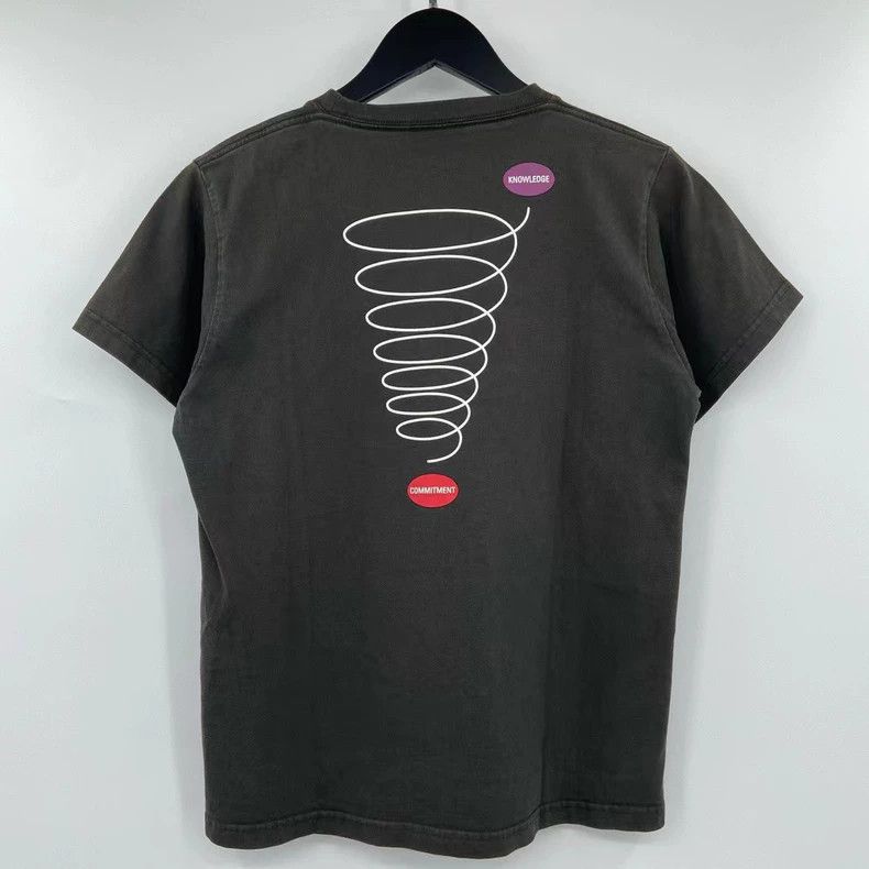 Balenciaga Balenciaga Back spiral line slogan short sleeve 2501-Nextar Size US L / EU 52-54 / 3 - 1 Thumbnail