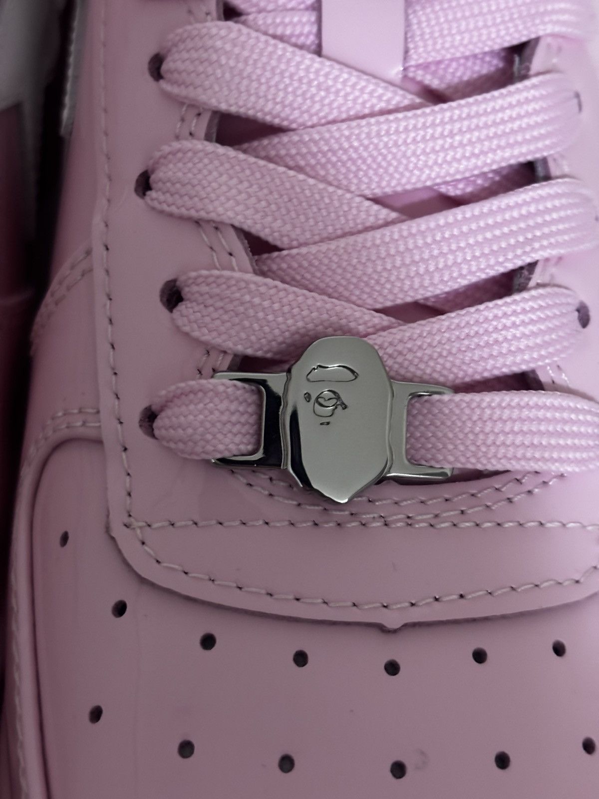 Bape Authentic ape bape bape sta #2 pink 10 new bapesta Size US 10 / EU 43 - 4 Thumbnail