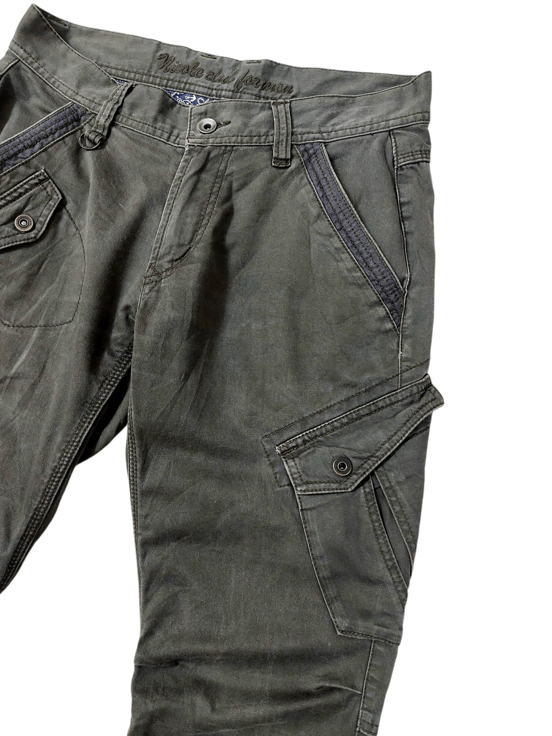 HIDEAWAYS NCFM Multipocket Punk Tactical Pants Size US 30 / EU 46 - 6 Thumbnail
