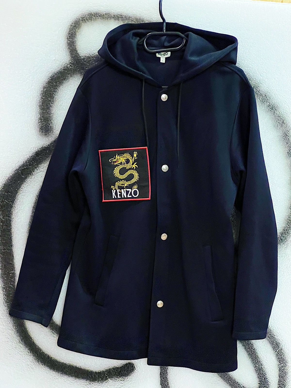 image of Kenzo Black Hoodie, Men's (Size Small)