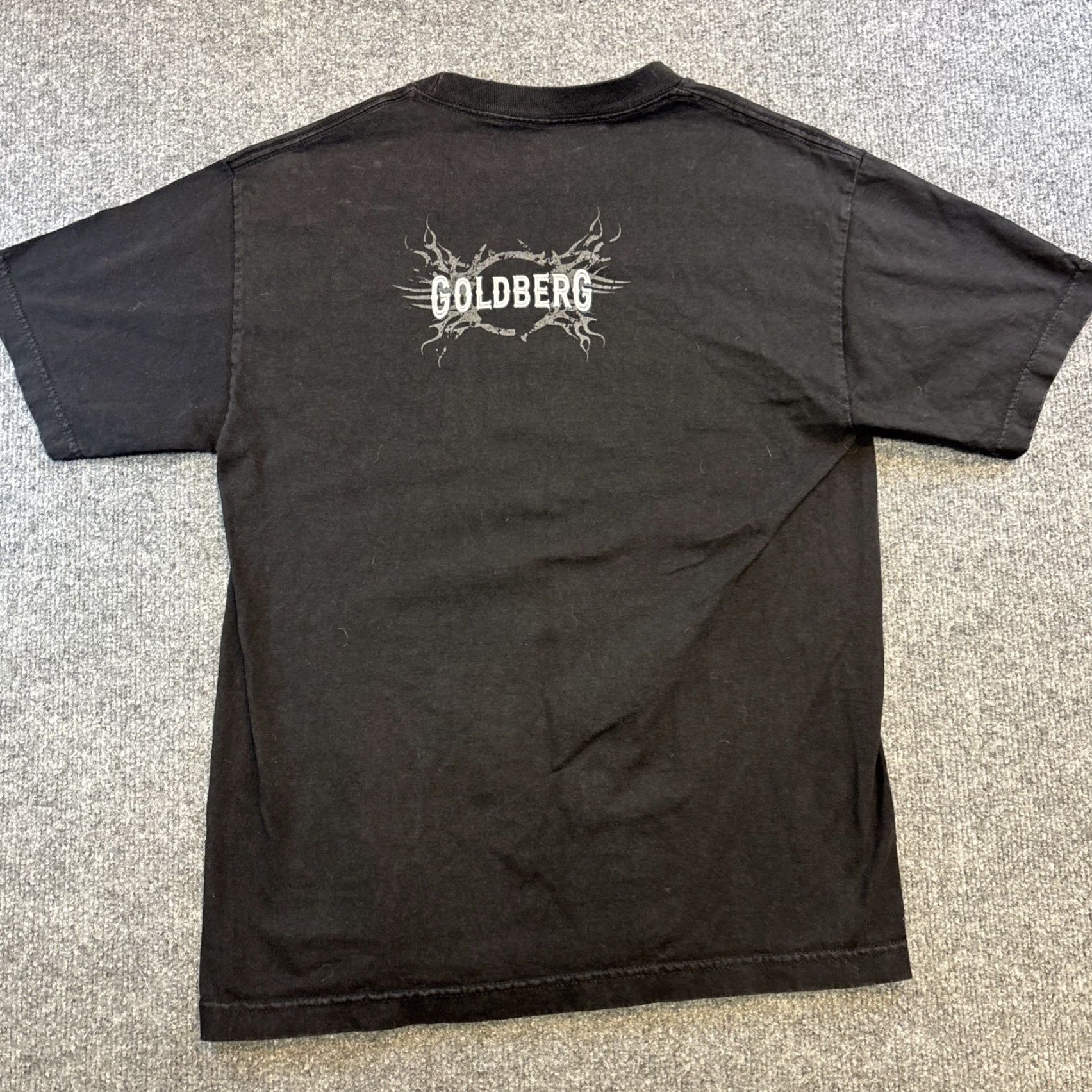 Goldbergh WWE T-Shirt Goldberg The Devastation Continues Black Short Sleeve M Unisex Mens Womens Size US 31 - 5 Thumbnail