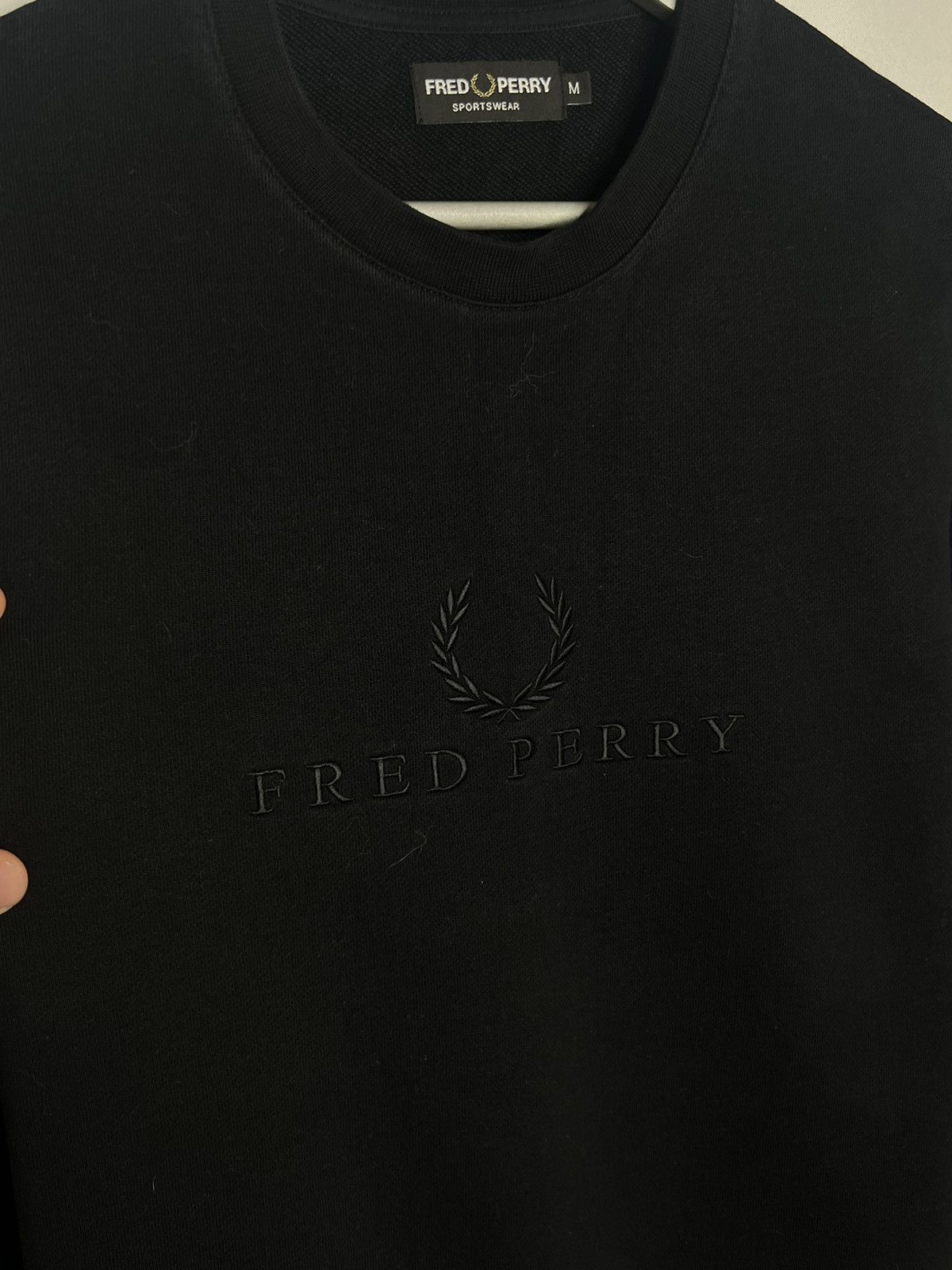 Other Fred Perry Big Logo Sweatshirt Sweater Pullover Y2K Vintage Size US M / EU 48-50 / 2 - 4 Thumbnail