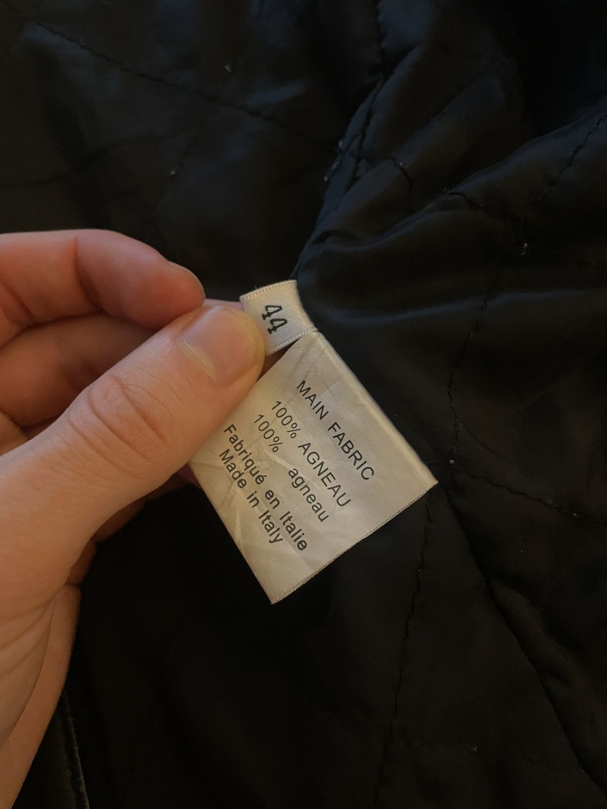 Balmain Decarnin balmain AW10 perfecto lamb leather Size US S / EU 44-46 / 1 - 5 Thumbnail