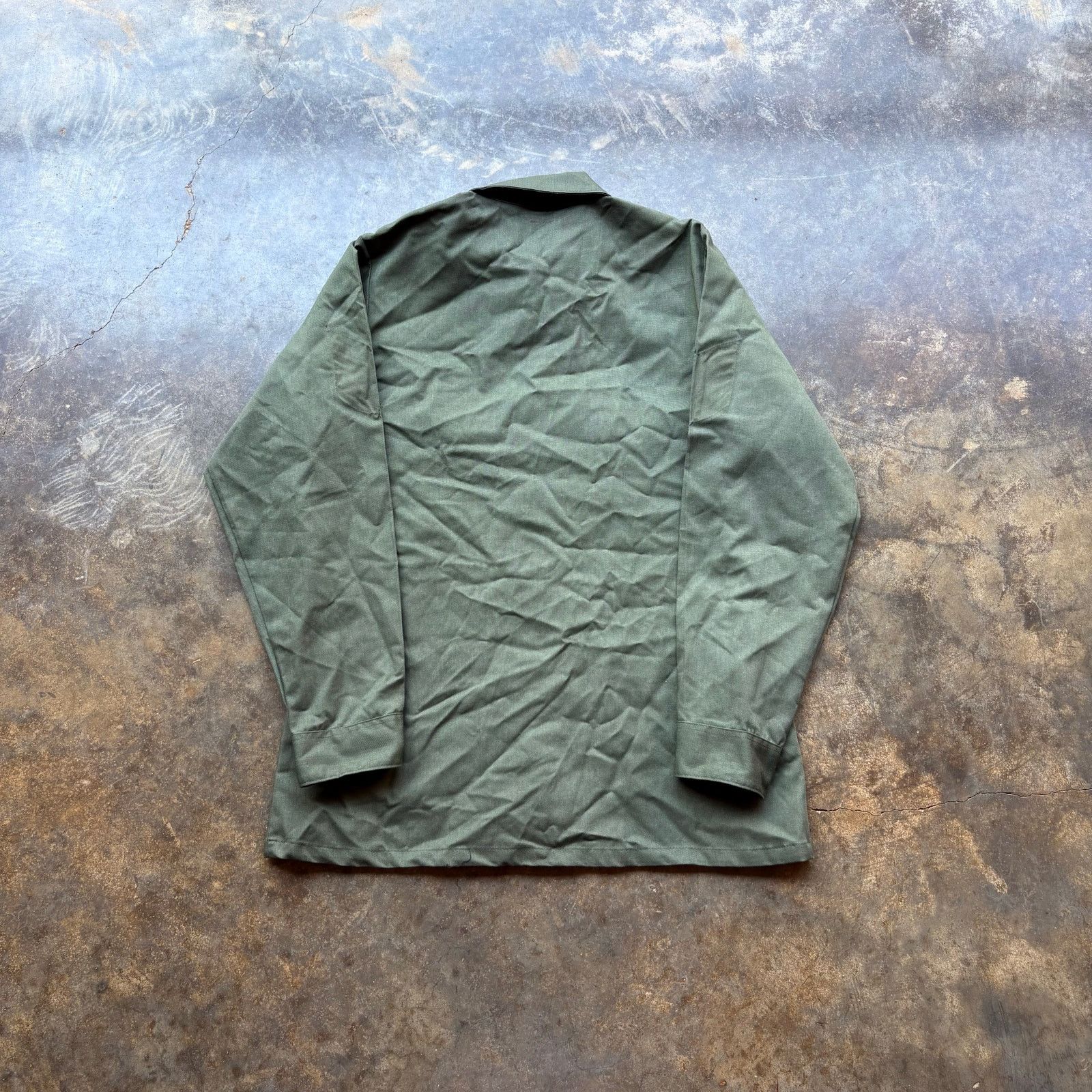 Vintage Vintage 60's OG-507 US Military Vietnam Shirt Size US L / EU 52-54 / 3 - 6 Thumbnail