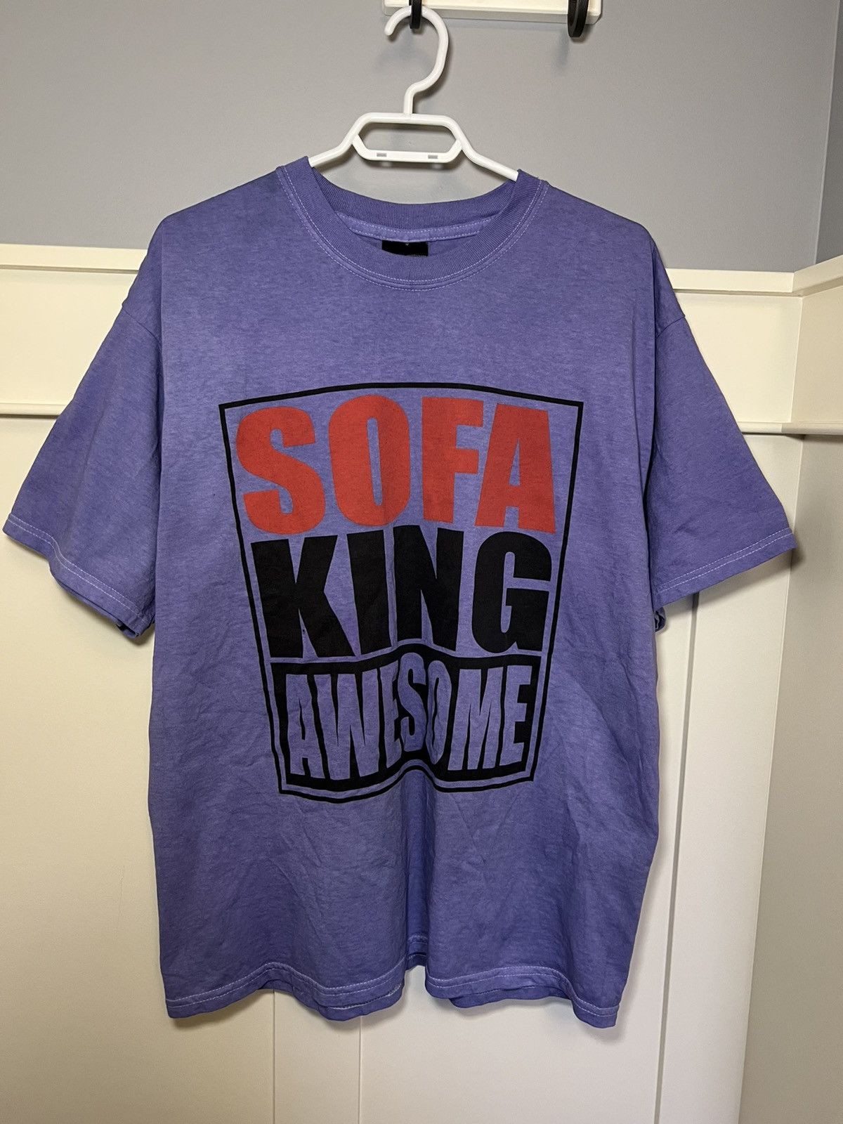 Fucking Awesome Vintage Fucking Awesome Sofa King Awesome print t-shirt Size US XL / EU 56 / 4 - 1 Thumbnail