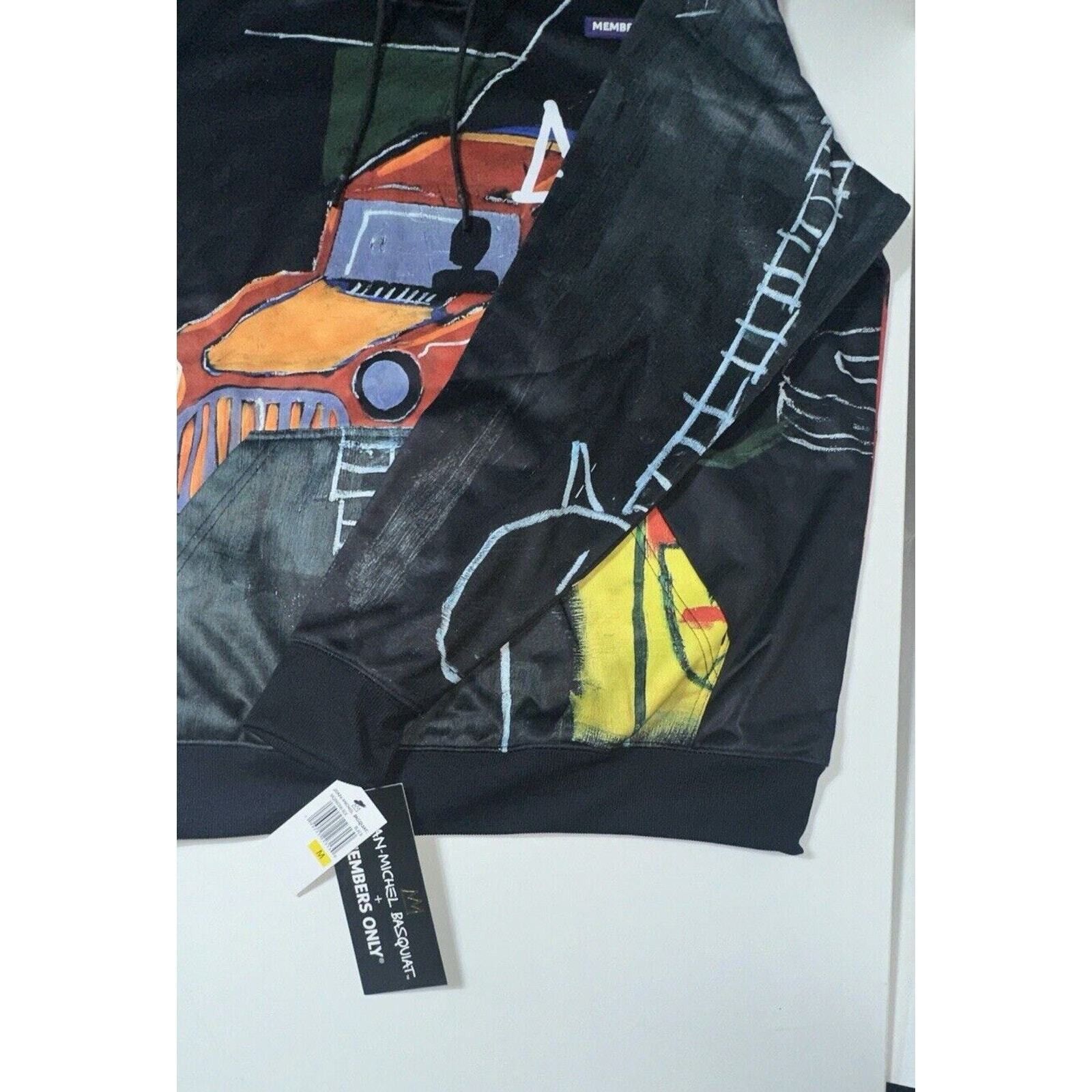 Members Only Jean Michel Basquiat x Members Only Hoodie Small Y2K AOP Size US S / EU 44-46 / 1 - 7 Thumbnail