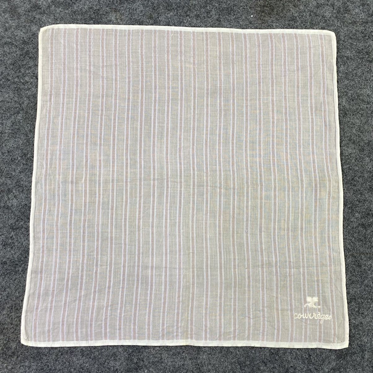 Courreges × Vintage Courreges Handkerchief / Neckerchief / Bandana-B593 Size ONE SIZE - 3 Thumbnail