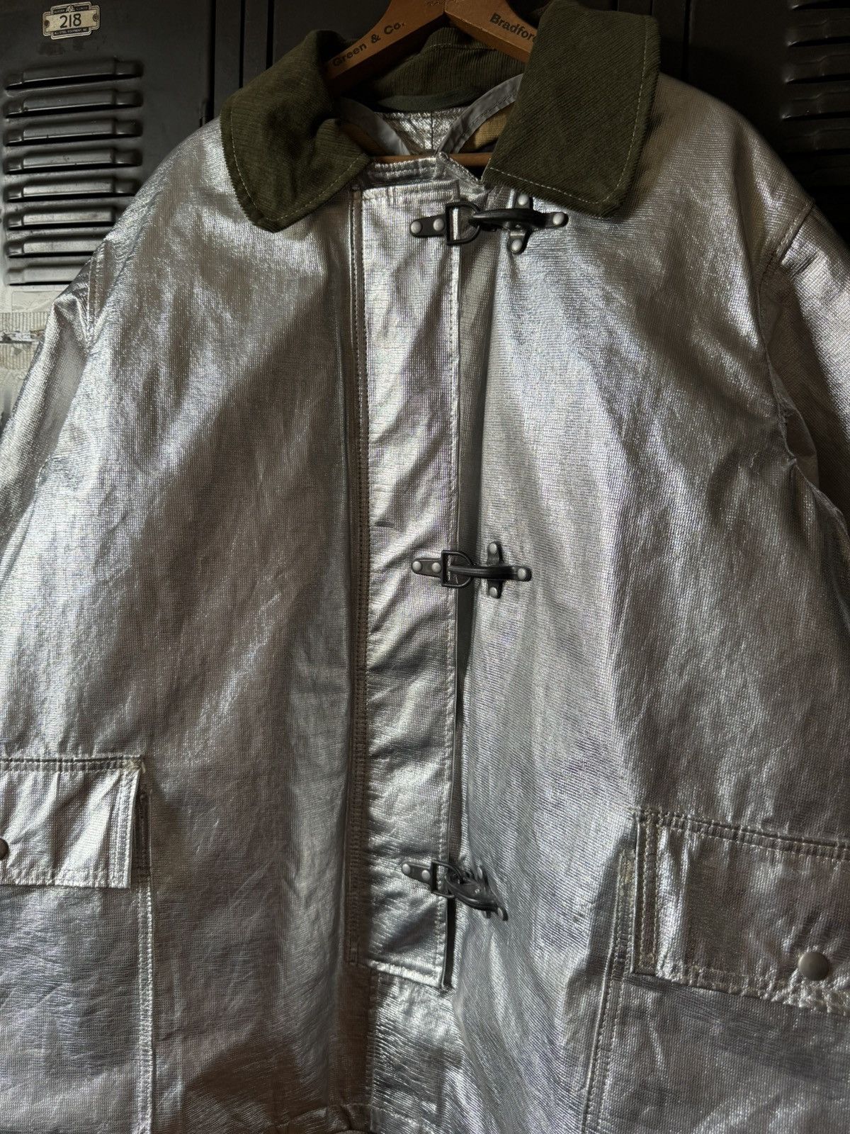 Vintage Vintage 80s US Navy Fireman Jacket Size US L / EU 52-54 / 3 - 2 Thumbnail