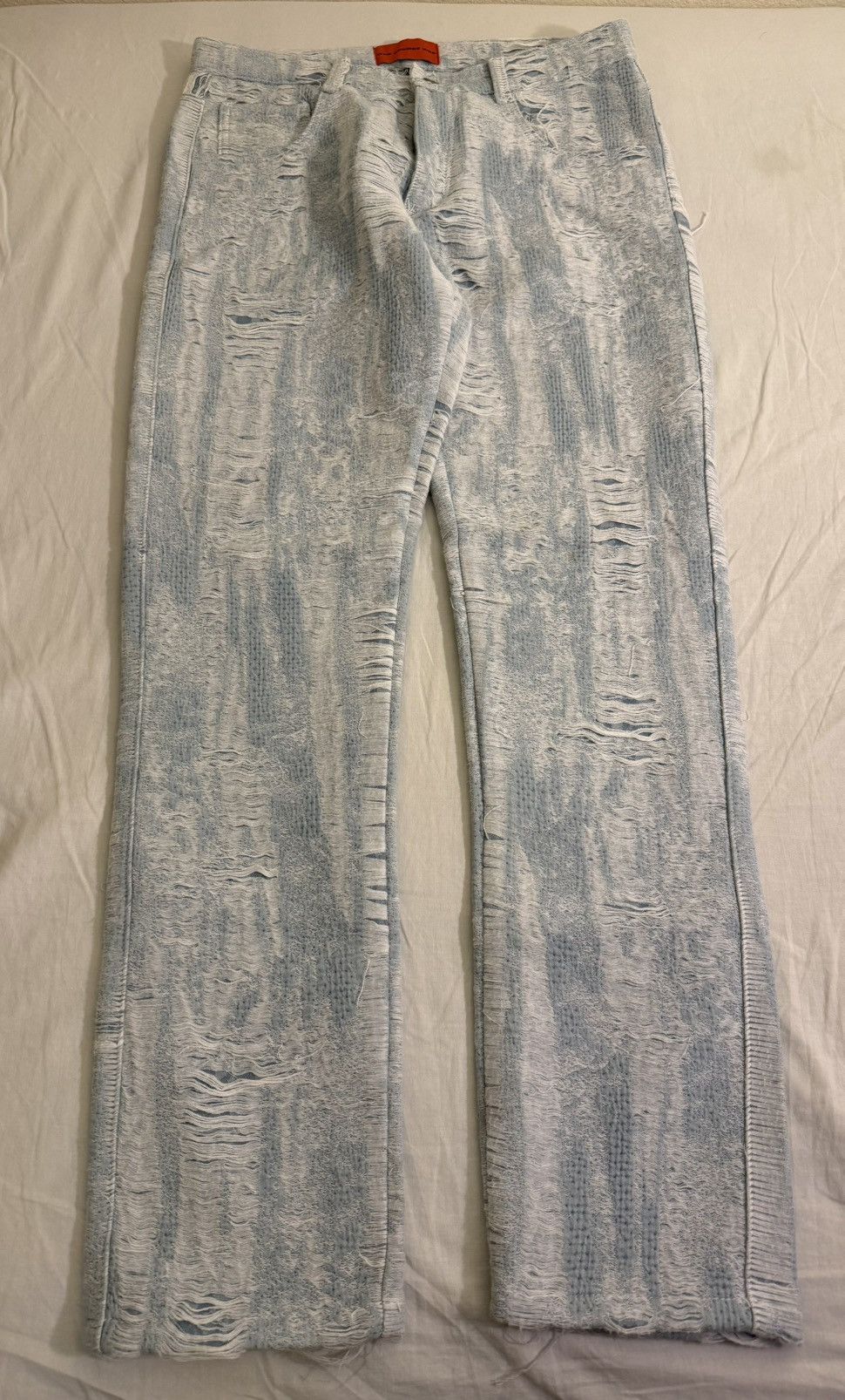 Who Decides War Who Decides War Distressed Storm Denim Pant 34 Size US 34 / EU 50 - 1 Thumbnail