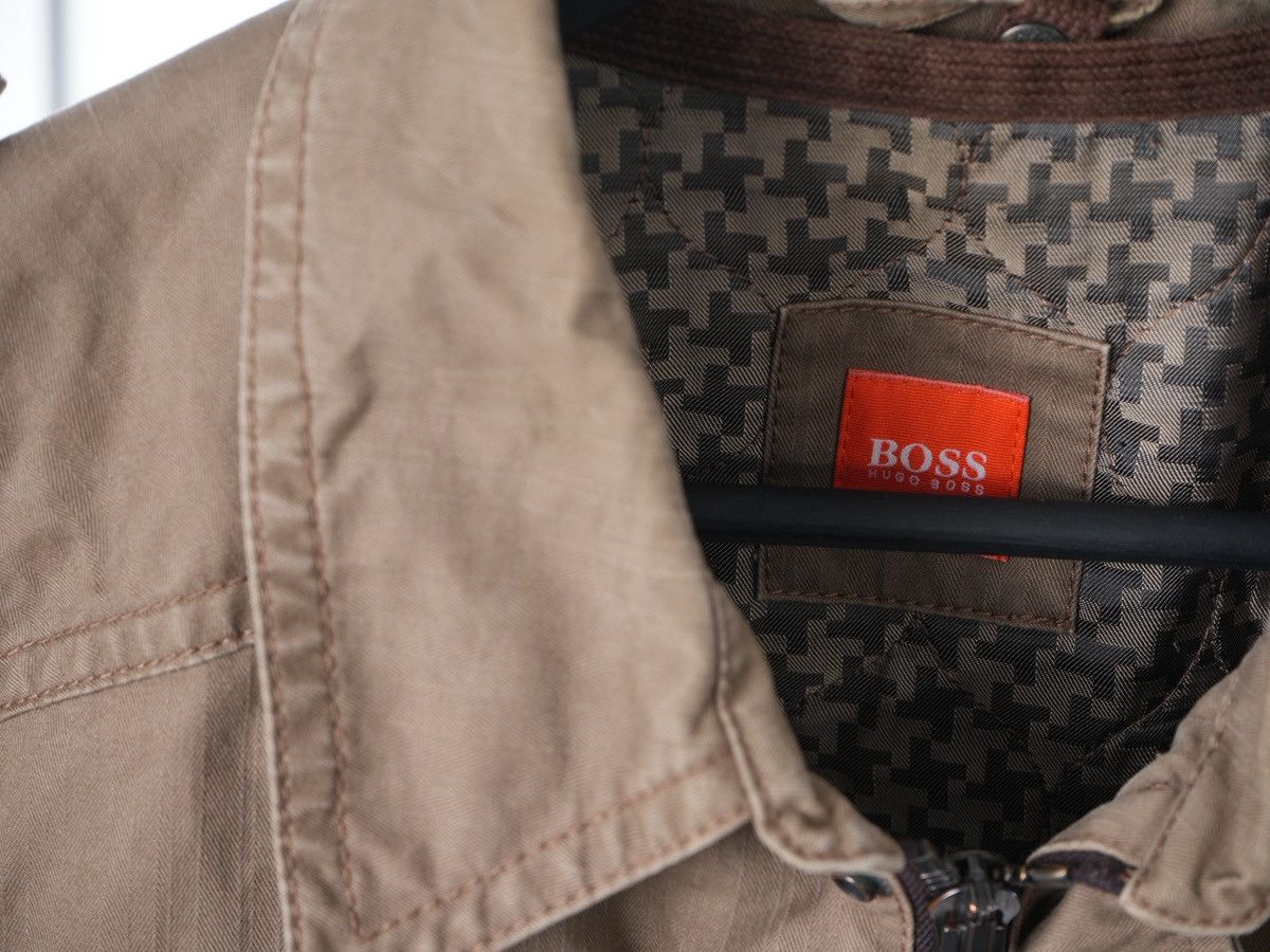 Hugo Boss Hugo Boss 90s Vintage Mens Bomber Jacket Lined L Size US L / EU 52-54 / 3 - 4 Thumbnail