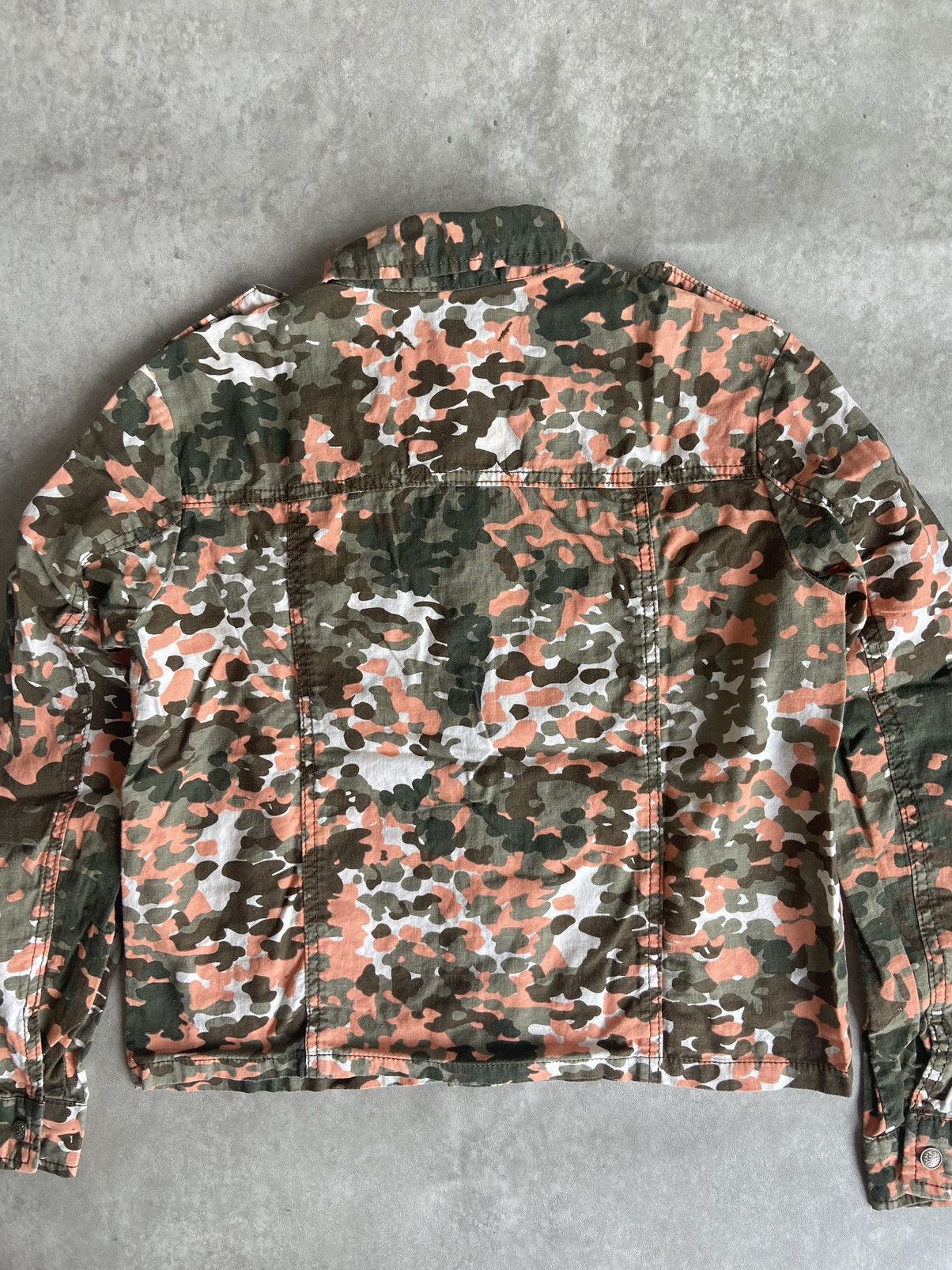 14th Addiction Buckaroo Camo Button Shirt Rock Punk Style Size US XS / EU 42 / 0 - 10 Thumbnail