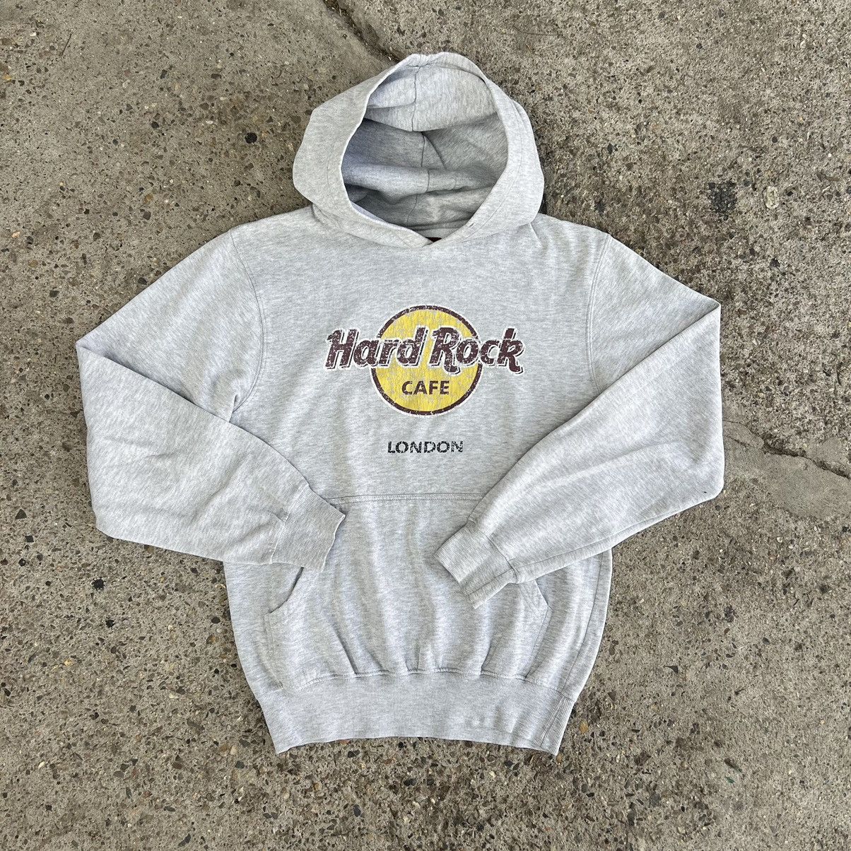 Hard Rock Cafe × Vintage Vintage Hard Rock Cafe London Hoodie Big Central Logo Y2K Size US M / EU 48-50 / 2 - 1 Thumbnail