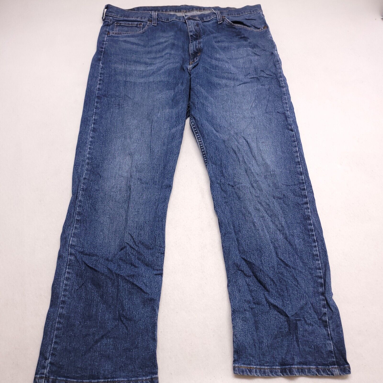 Wrangler Wrangler Casual Button Zip Denim Jeans Mens Size 40x32 Blue Size US 40 / EU 56 - 2 Thumbnail
