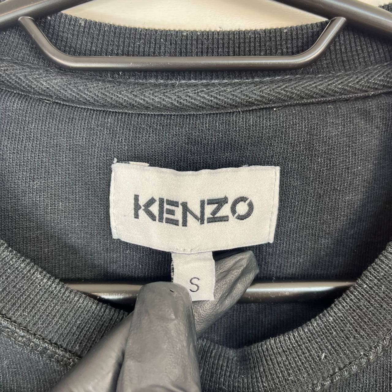 Kenzo Kenzo Paris Tiger Embroidered Sweatshirt Black Crewneck S Size US S / EU 44-46 / 1 - 5 Thumbnail