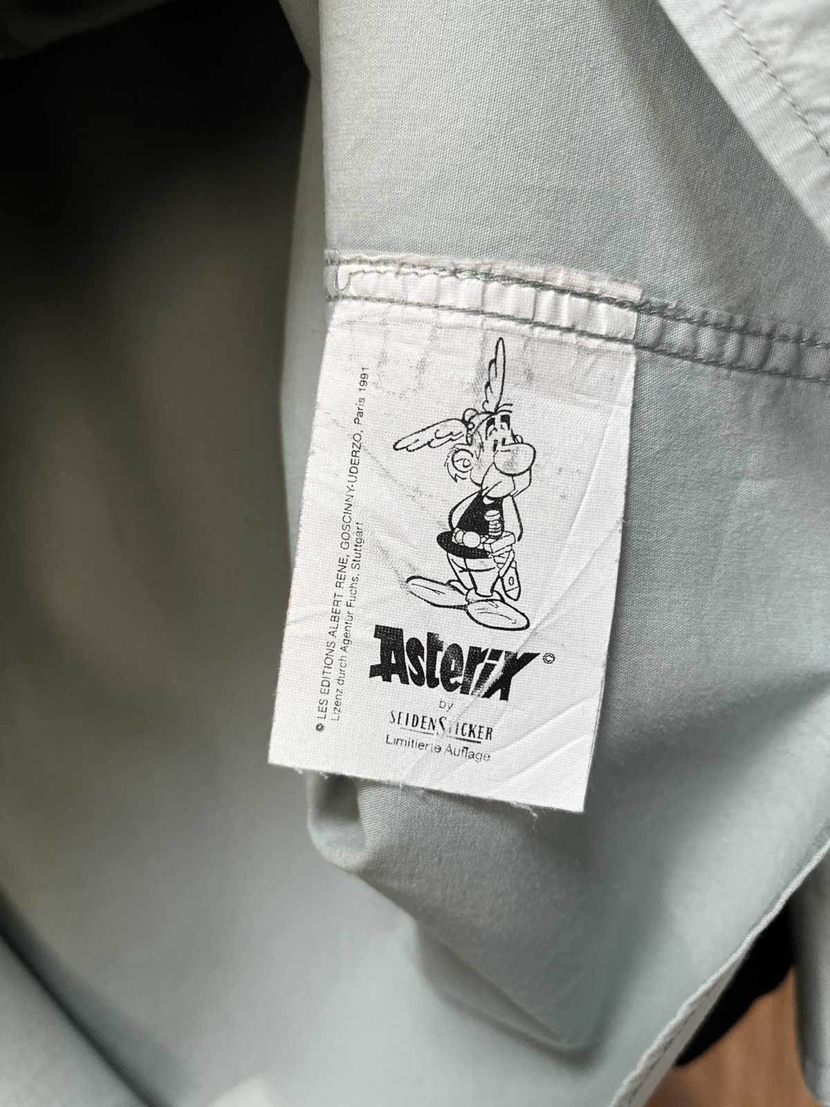 Cartoon Network × Vintage 🔴 1991 RARE! ASTERIX AND OBELIX BY SEIDENSTICKER VINTAGE Y2K Size US M / EU 48-50 / 2 - 8 Thumbnail