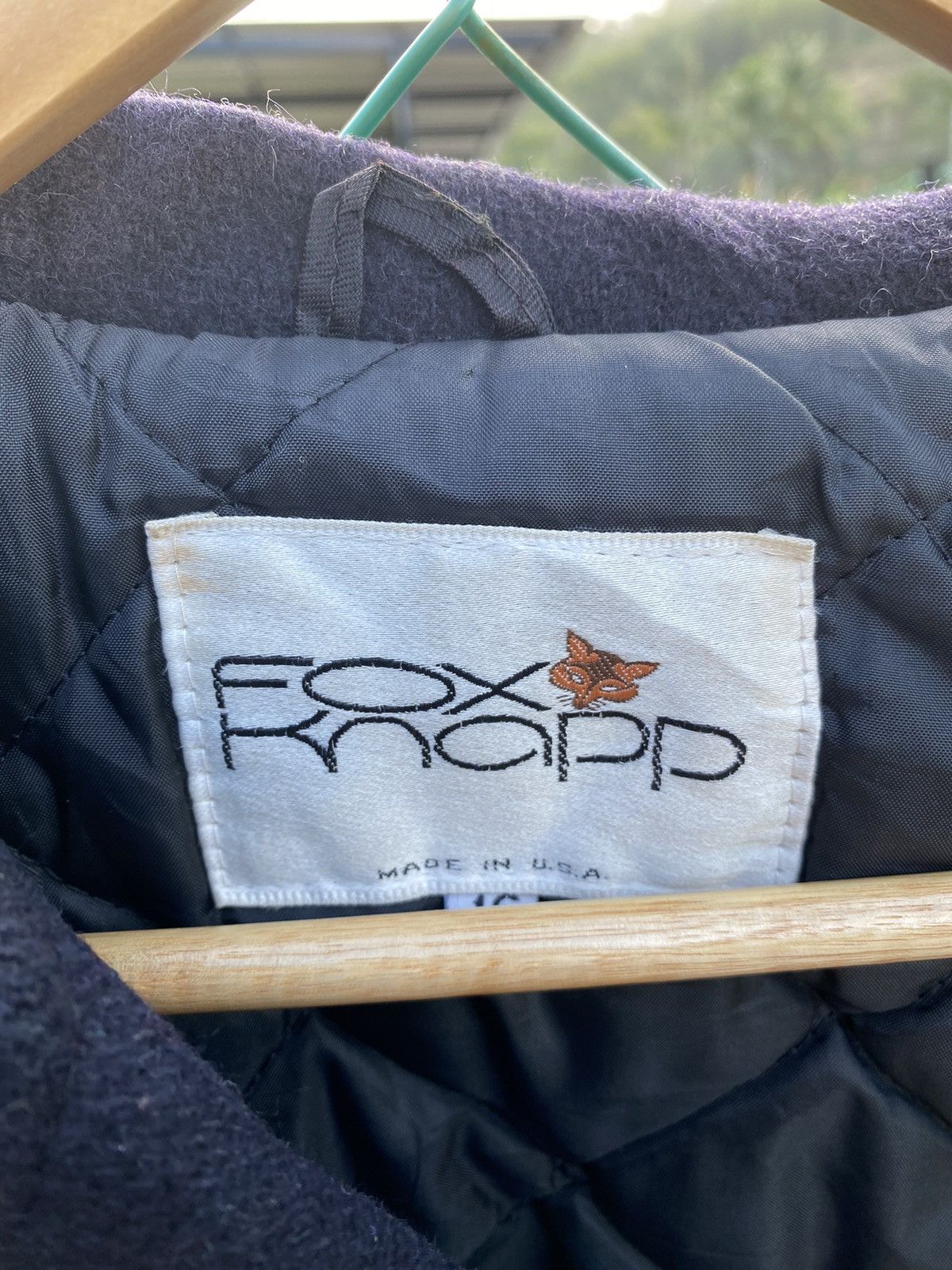 Vintage AW Vintage Fox Knapp peacoat jacket Size M / US 6-8 / IT 42-44 - 8 Thumbnail
