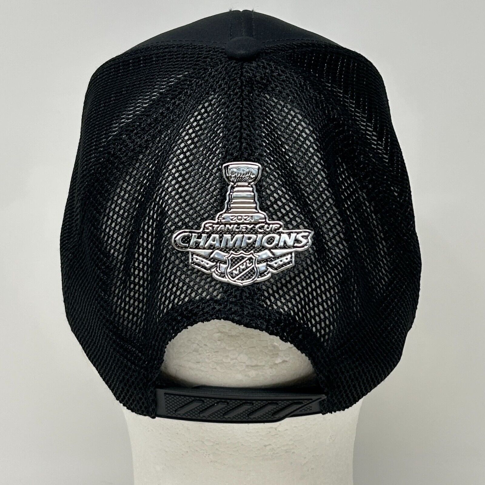 Other Tampa Bay Lightning 2021 Stanley Cup Trucker Hat Cap Black Size ONE SIZE - 3 Thumbnail