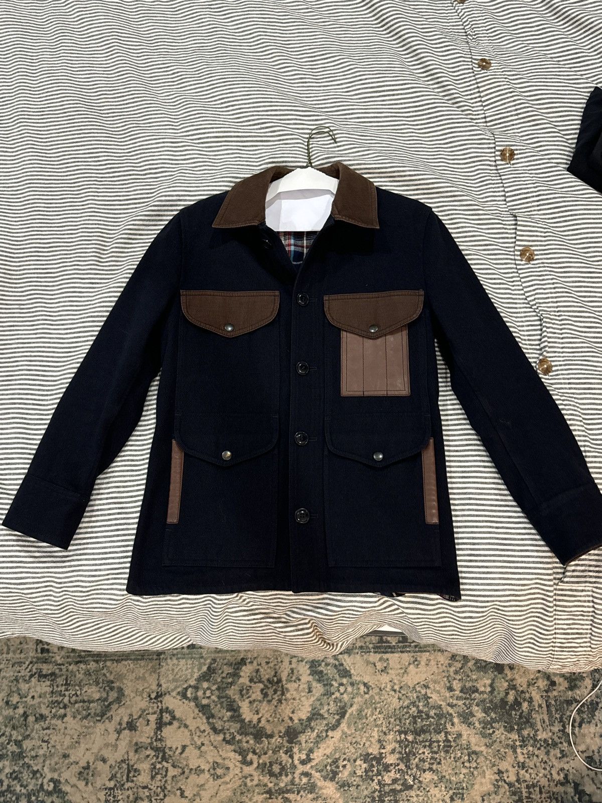 Comme des Garcons × Junya Watanabe Junya Watanabe CDG Man Button Up Jacket Size US S / EU 44-46 / 1 - 1 Thumbnail