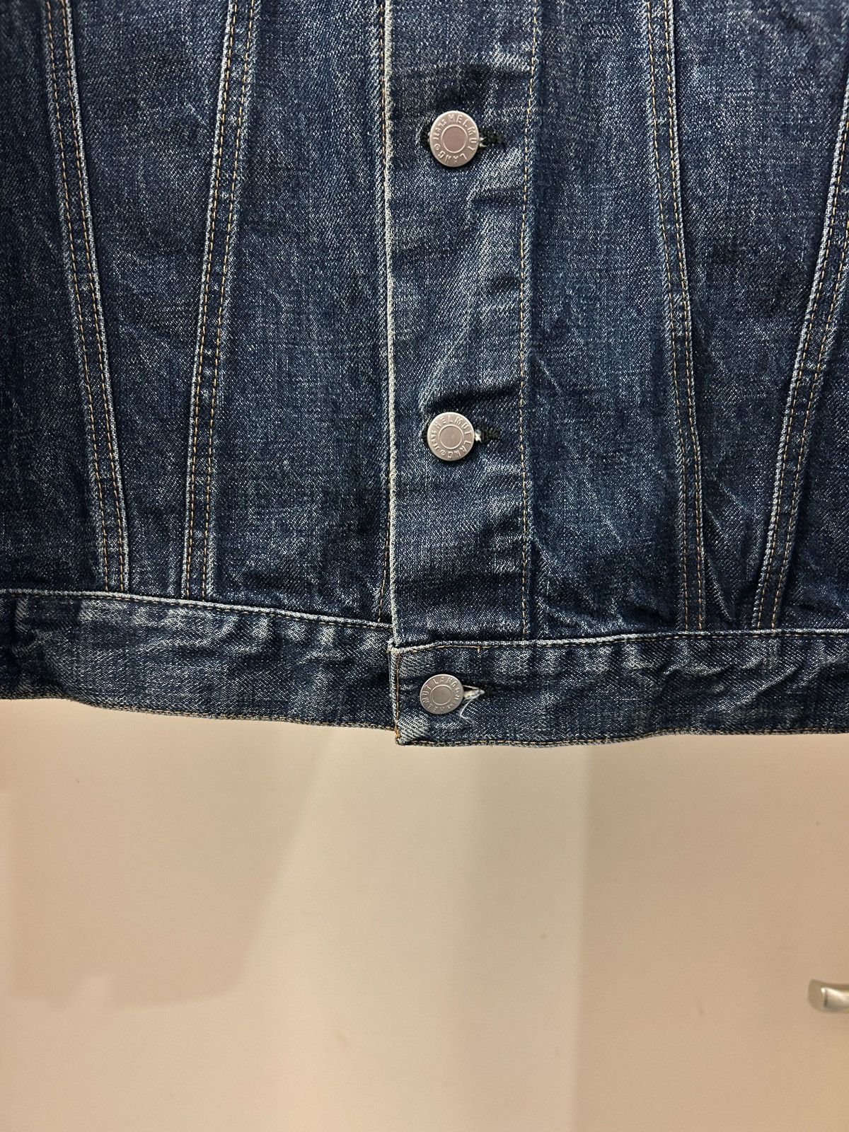 Helmut Lang 1999 raw denim type 3 trucker jacket Size US S / EU 44-46 / 1 - 5 Thumbnail