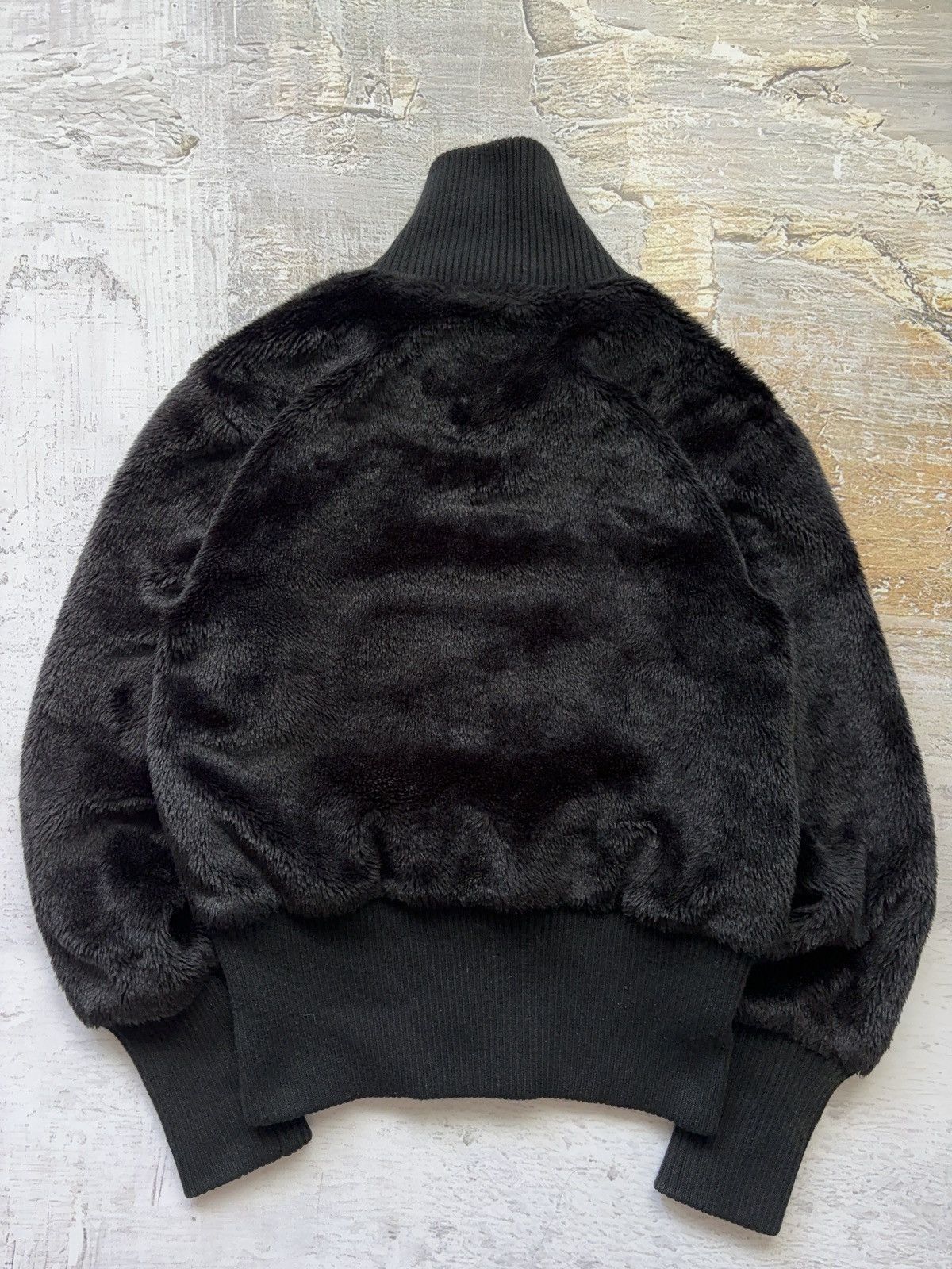 Vintage Cropped fluffy vintage faux fur jacket Size M / US 6-8 / IT 42-44 - 2 Thumbnail