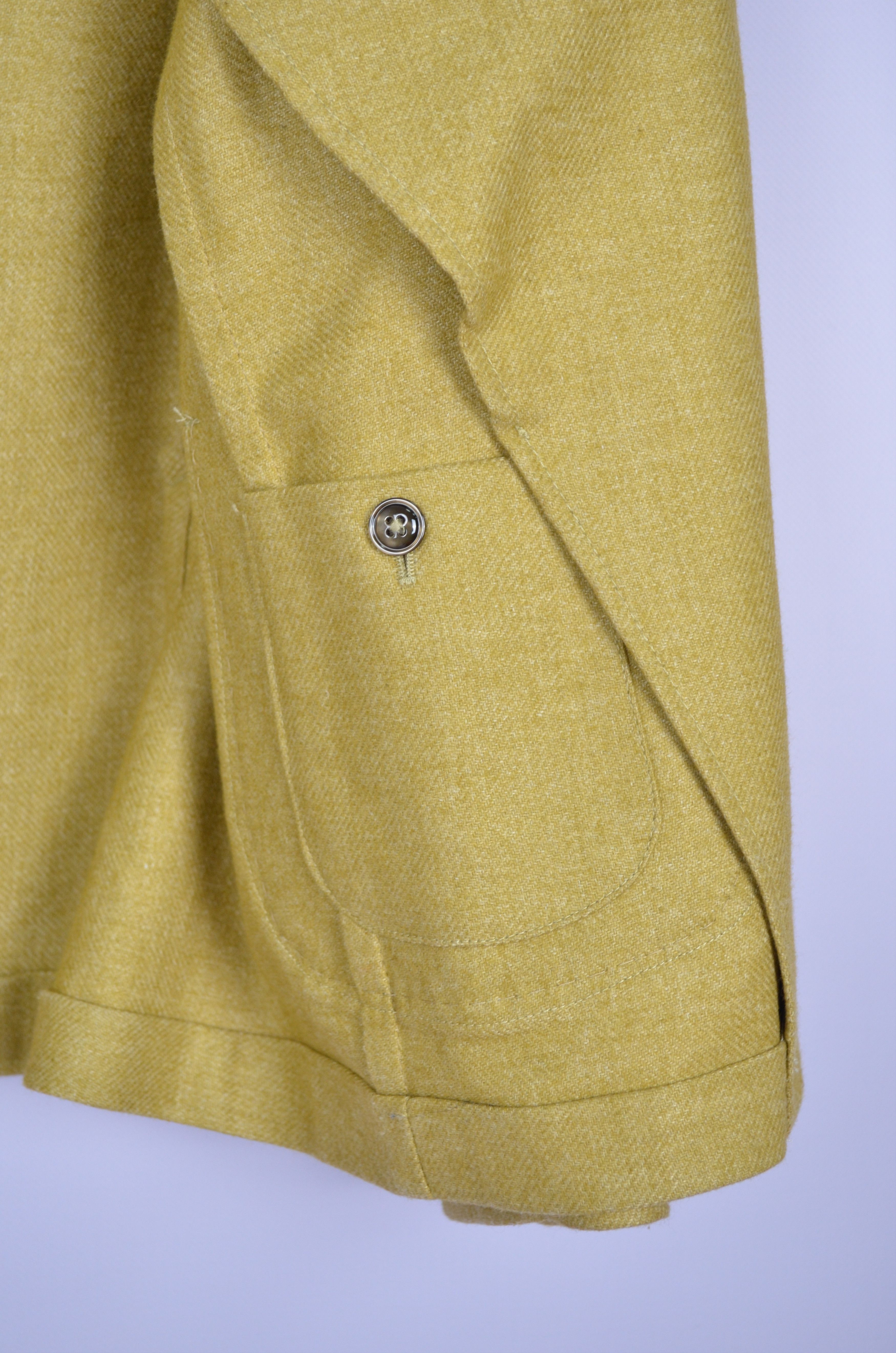 Designer Exibit La Sartoria Wool Polyester Blend Blazer Size US44 Size 44R - 11 Thumbnail