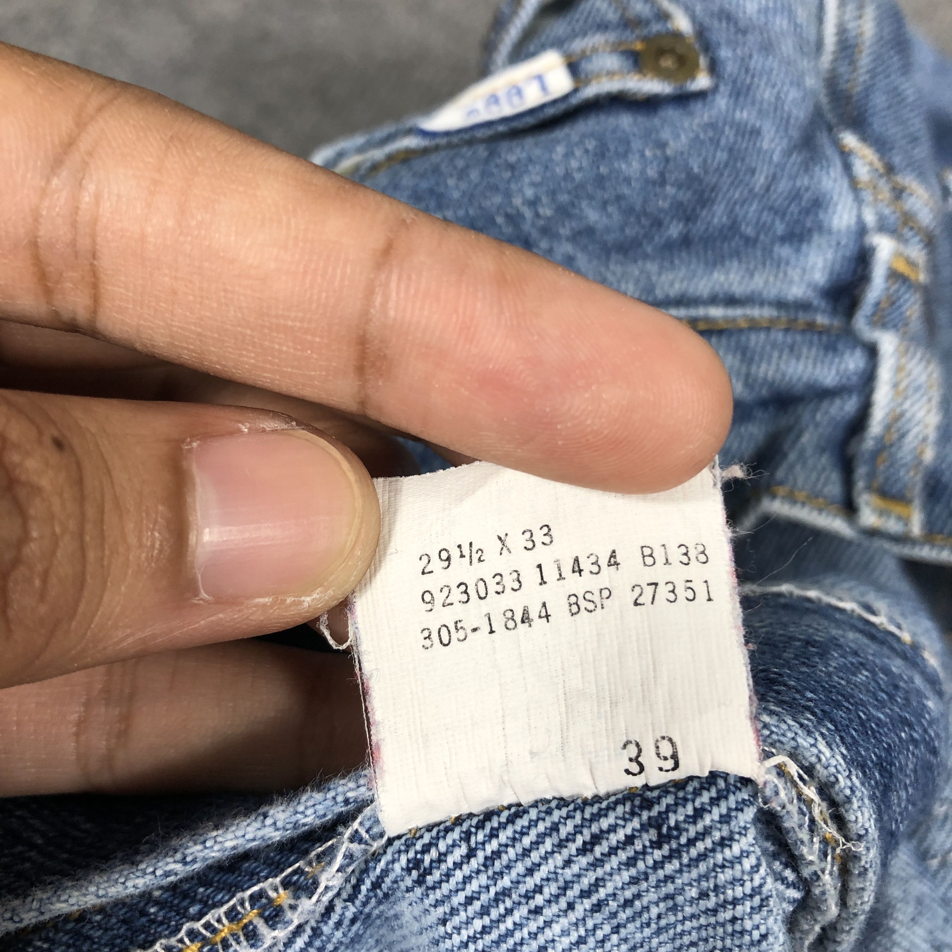 Lee × Vintage Womens 90s Vintage Lee Jeans USA L1090W Size 28" / US 6 / IT 42 - 10 Thumbnail