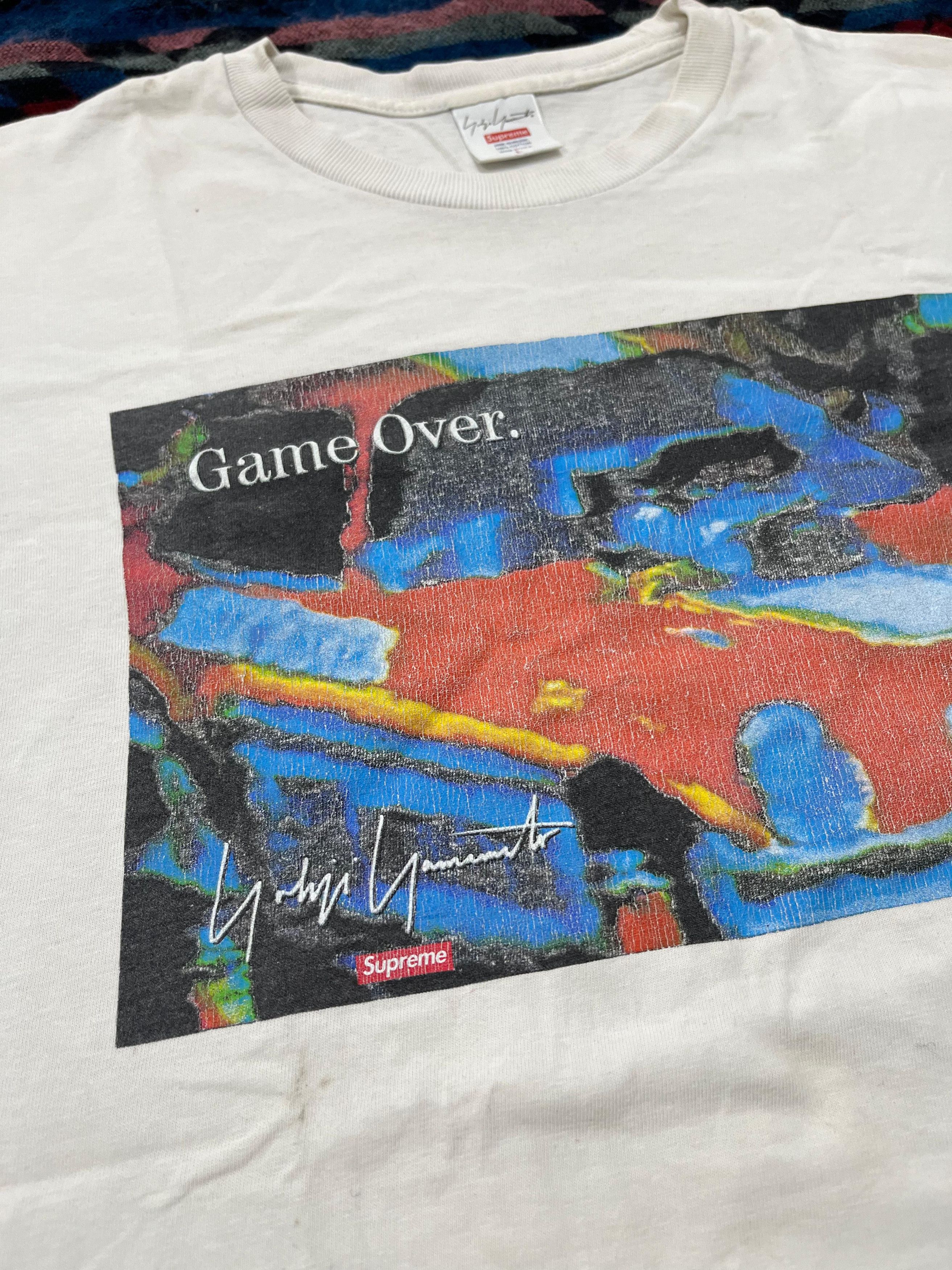 Supreme × Yohji Yamamoto Supreme x Yohji Yamamoto Game Over Tshirt Size US L / EU 52-54 / 3 - 3 Thumbnail