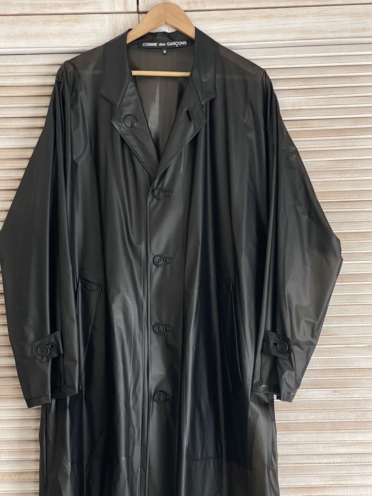 Comme des Garcons RARE Original S/S 1987 Staff Raincoat Size US M / EU 48-50 / 2 - 6 Thumbnail