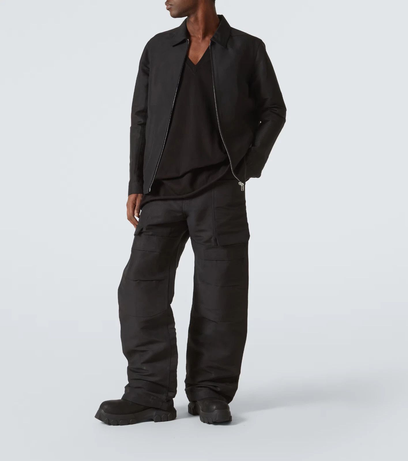 Rick Owens Rick Owens Beatle Tractor Nubuck Chelsea boots MENS EU 41 Size US 8 / EU 41 - 9 Thumbnail