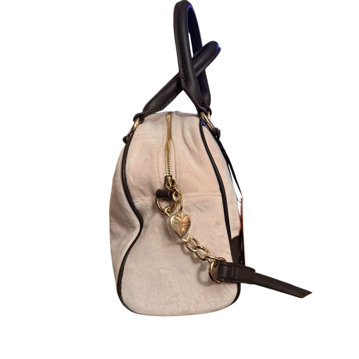 Juicy Couture Juicy Couture Powder Blush Heritage Bowler crossbody bag Size ONE SIZE - 4 Thumbnail