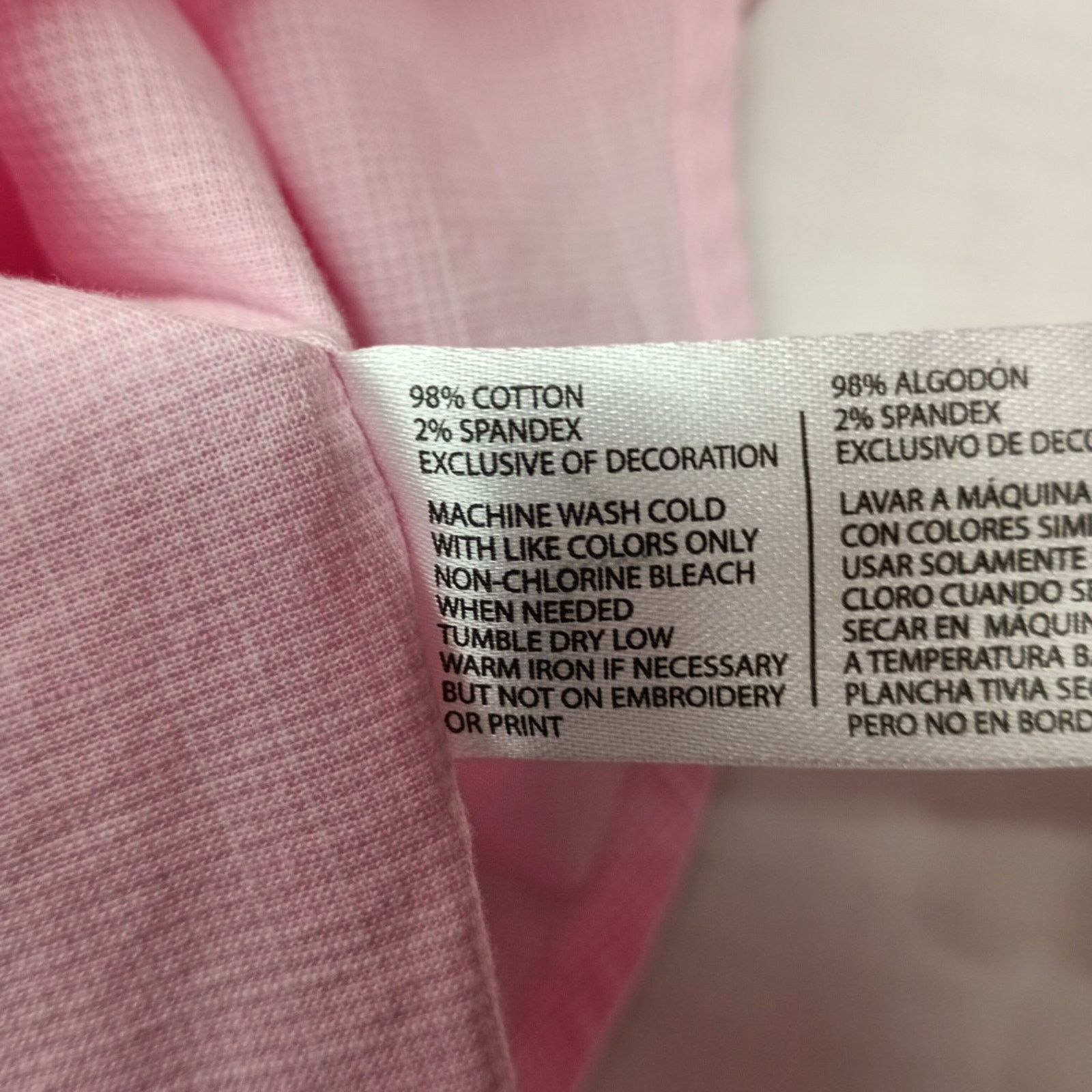U.S. Polo Assn. U.S. Polo Assn. Button Woven Shirt Men's 2XL Pink Checkered Size US XXL / EU 58 / 5 - 8 Thumbnail