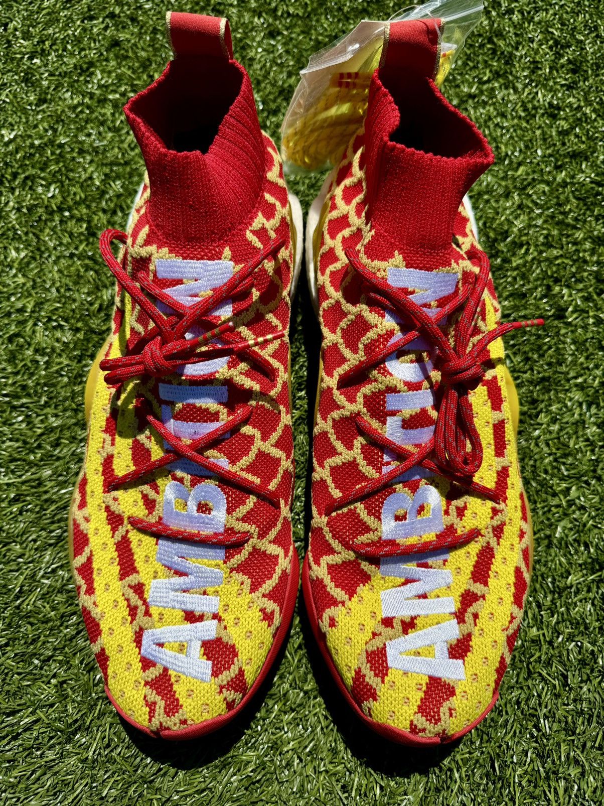 Adidas × Pharrell Adidas Pharrell Chinese New Year BYW Crazy Sneakers Size US 12 / EU 45 - 3 Thumbnail