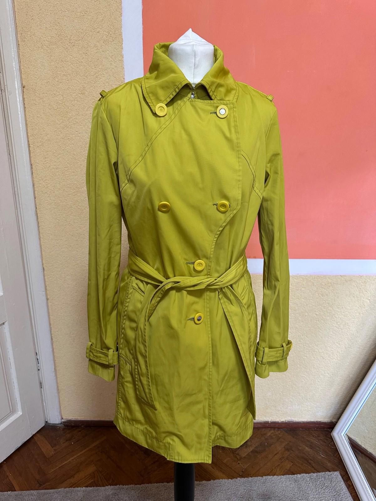 Versace Versace Collection Green Tench Coat Sz 44 Size M / US 6-8 / IT 42-44 - 1 Thumbnail