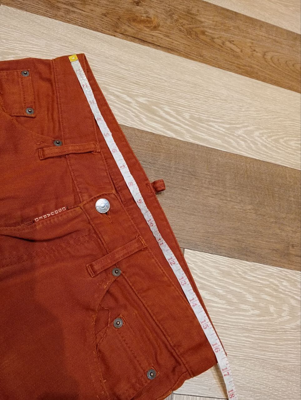 Dsquared2 DSQUARED2 ITALY BRICK ORANGE PANTS Size US 33 - 12 Thumbnail