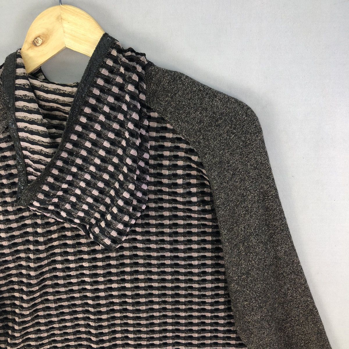 Hiroko Koshino Homme Vintage 1990s Hiroko Koshino Japan Unique Hooded Jacket Size S / US 4 / IT 40 - 6 Thumbnail