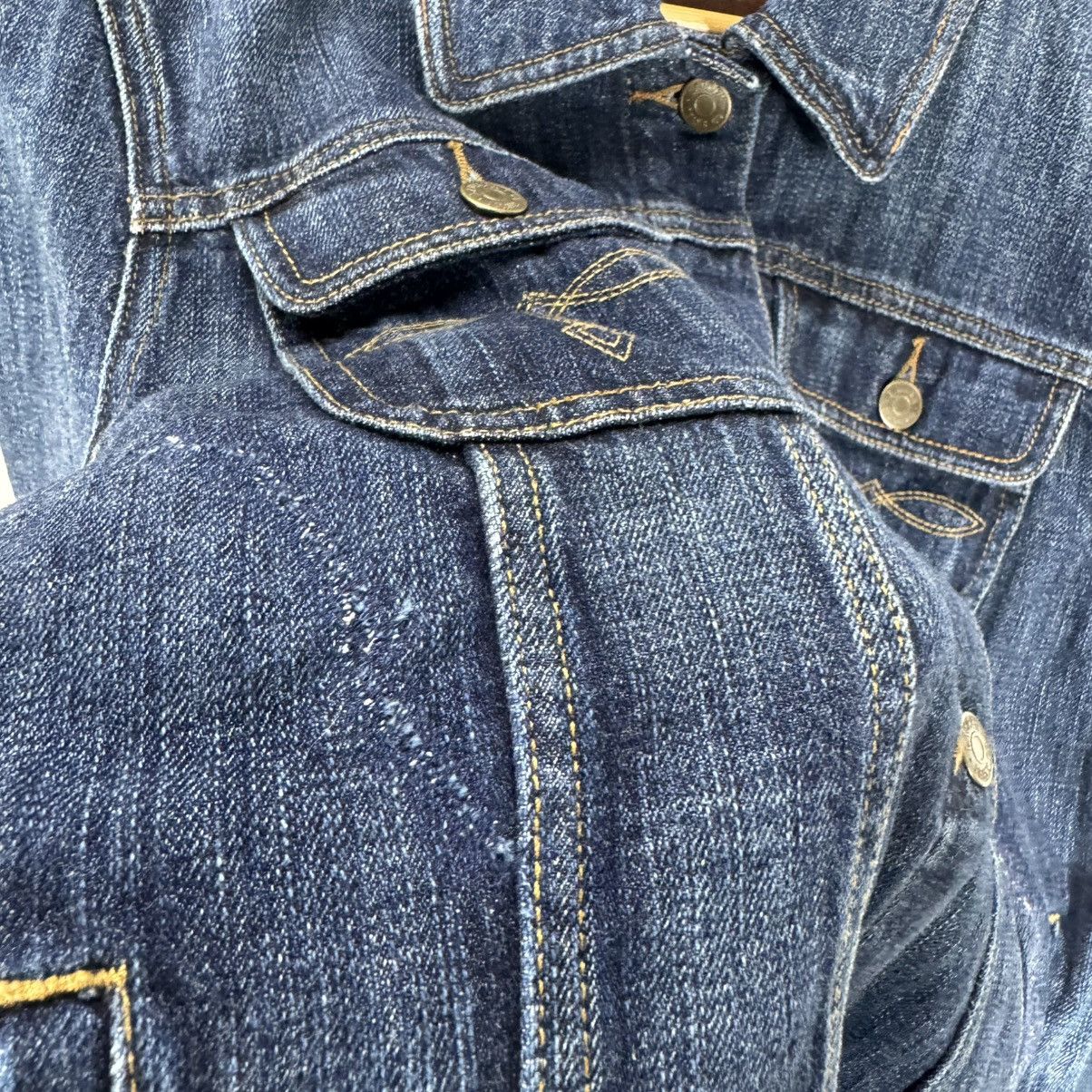 Lauren Ralph Lauren 🔥 LAUREN RL NATIVE DENIM CUSTOM JACKET Size L / US 10 / IT 46 - 14 Thumbnail