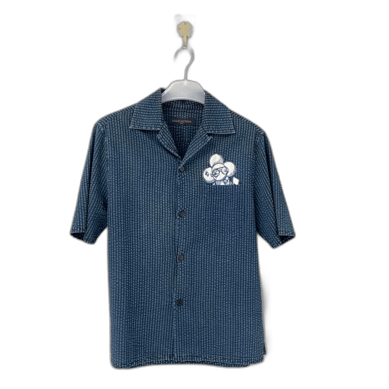 Louis Vuitton Louis Vuitton Short Sleeve Shirt with Print-yf Size US M / EU 48-50 / 2 - 1 Thumbnail
