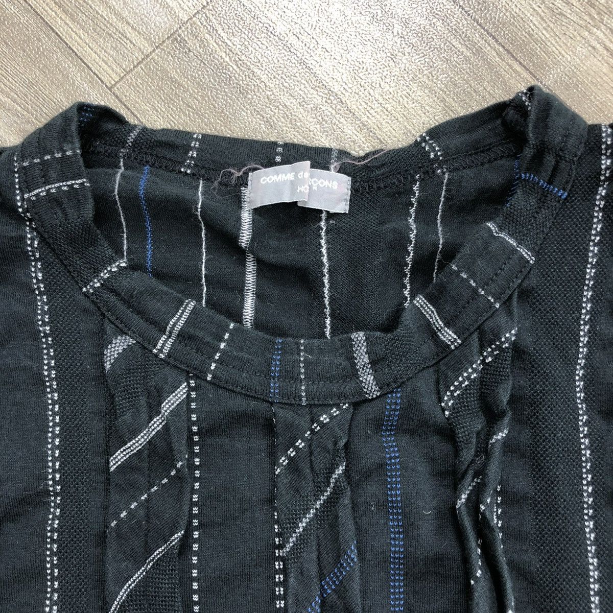 Comme des Garcons × Comme des Garcons Homme × Comme des Garcons Homme Plus SS99 Comme des Garcons Homme CDG Ruffled Striped Size US M / EU 48-50 / 2 - 6 Thumbnail