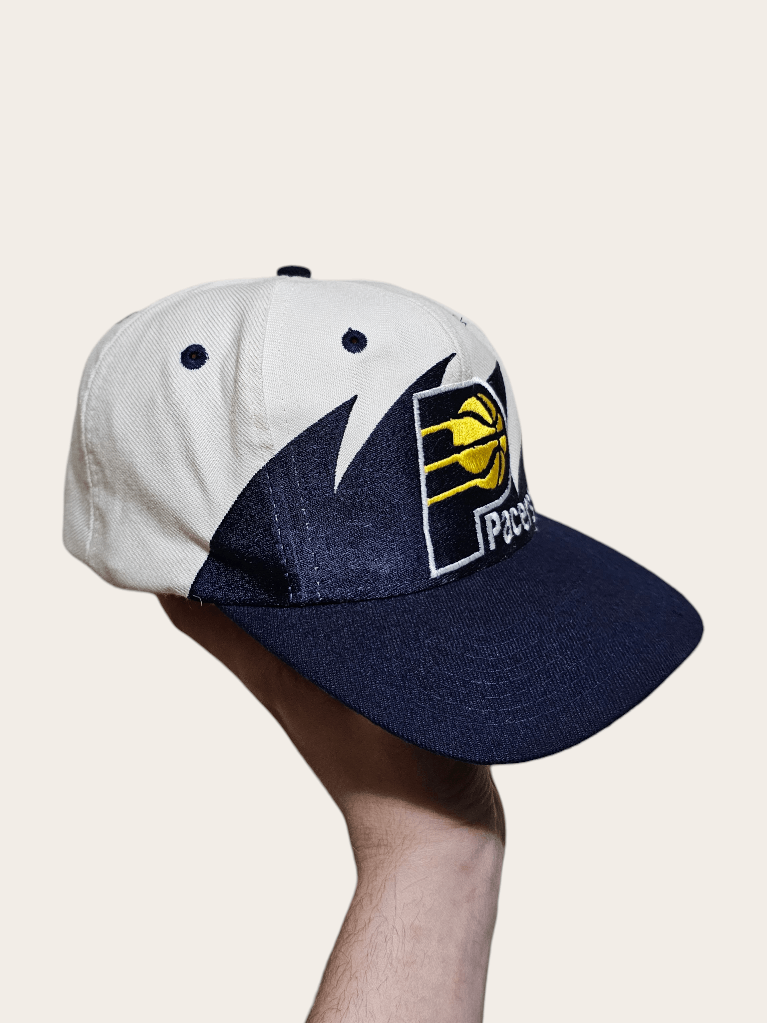 Logo Athletic Indiana Pacers Logo Athletic Shark Tooth Wool Hat Size ONE SIZE - 4 Thumbnail