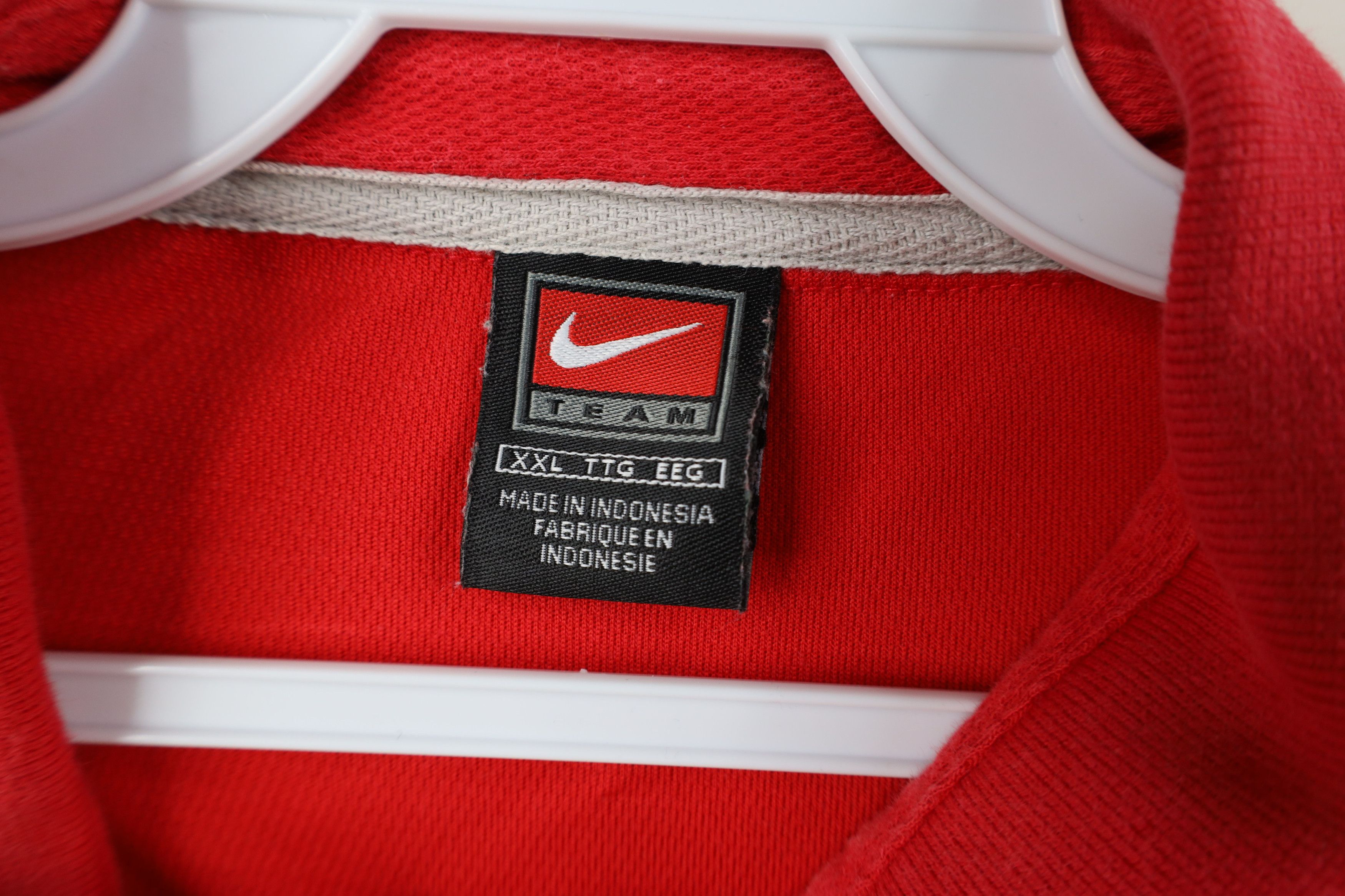 Nike Vintage Nike Mini Swoosh Ohio State University Knit Polo Size US XXL / EU 58 / 5 - 9 Thumbnail