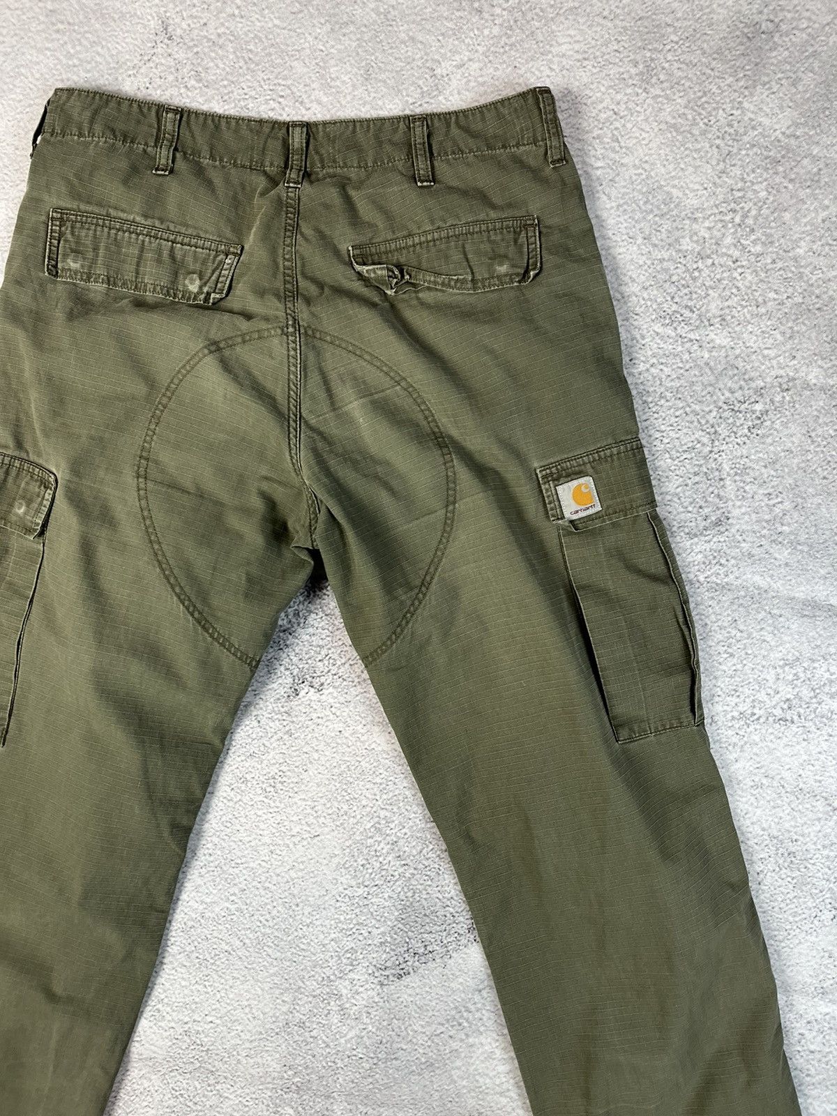 Carhartt × Vintage Carhartt WIP cargo pants Y2K Size US 33 - 11 Thumbnail