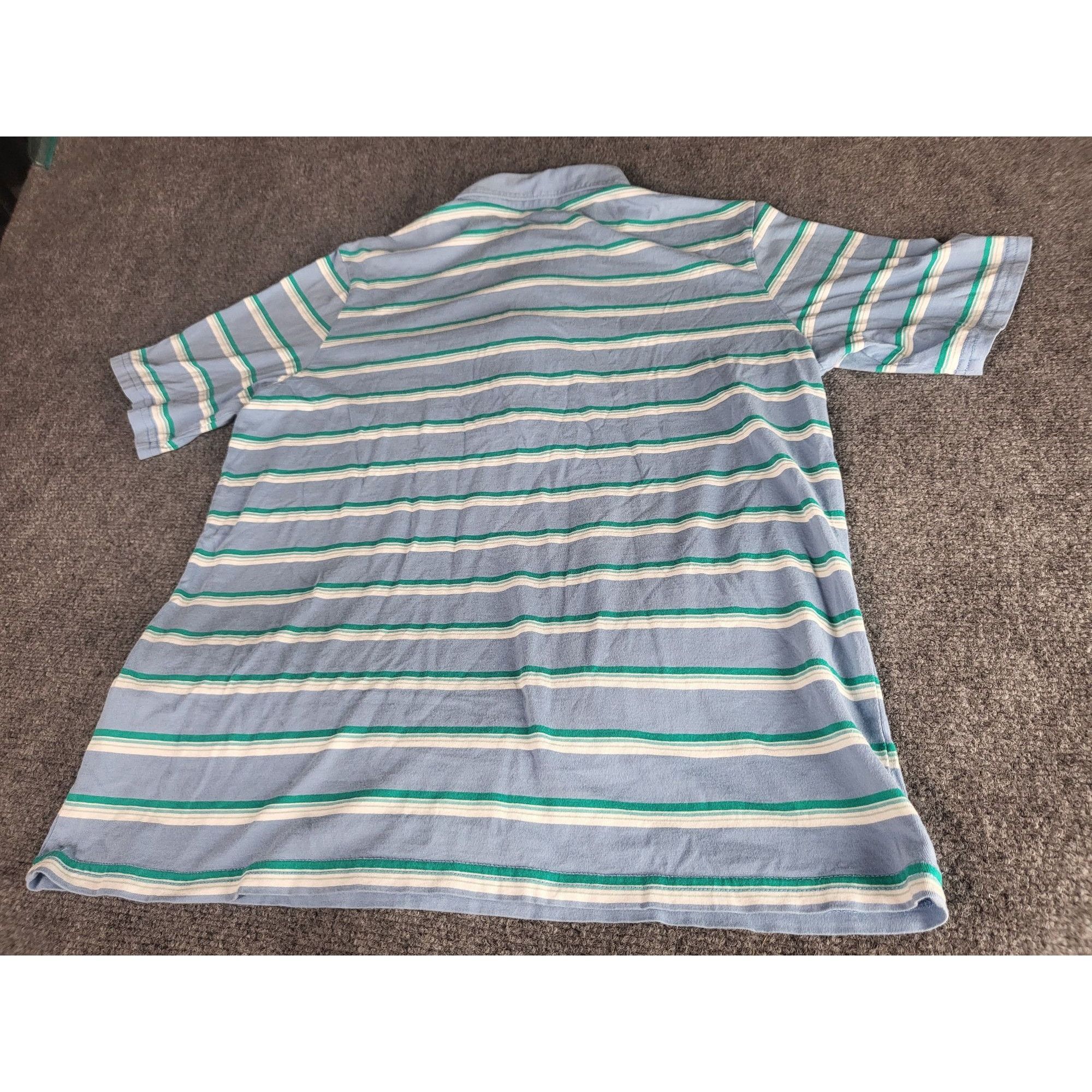Criquet Criquet Polo Shirt Men Sz M Striped Golf Preppy Cotton Casua Size US M / EU 48-50 / 2 - 2 Thumbnail