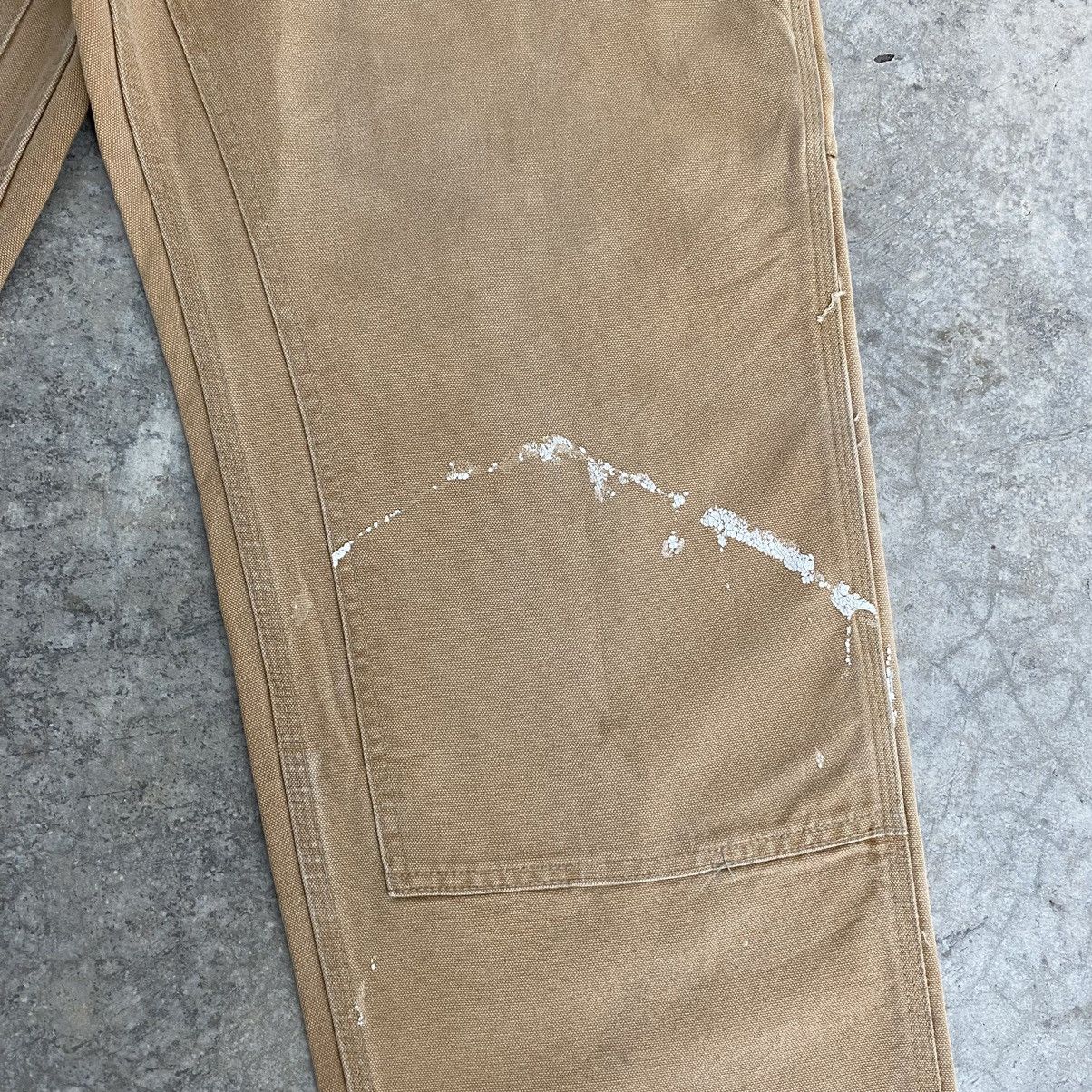 Carhartt Vintage Carhartt Double Knee Faded Splatter Carpenter Pants Size US 38 / EU 54 - 7 Thumbnail