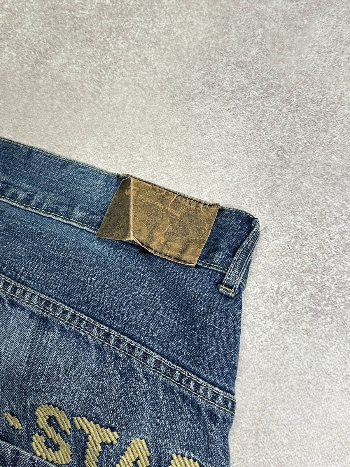 G-Star Vintage G-star RAW Big Logo Embroidery Baggy Jeans 36x33 Size US 36 / EU 52 - 5 Thumbnail