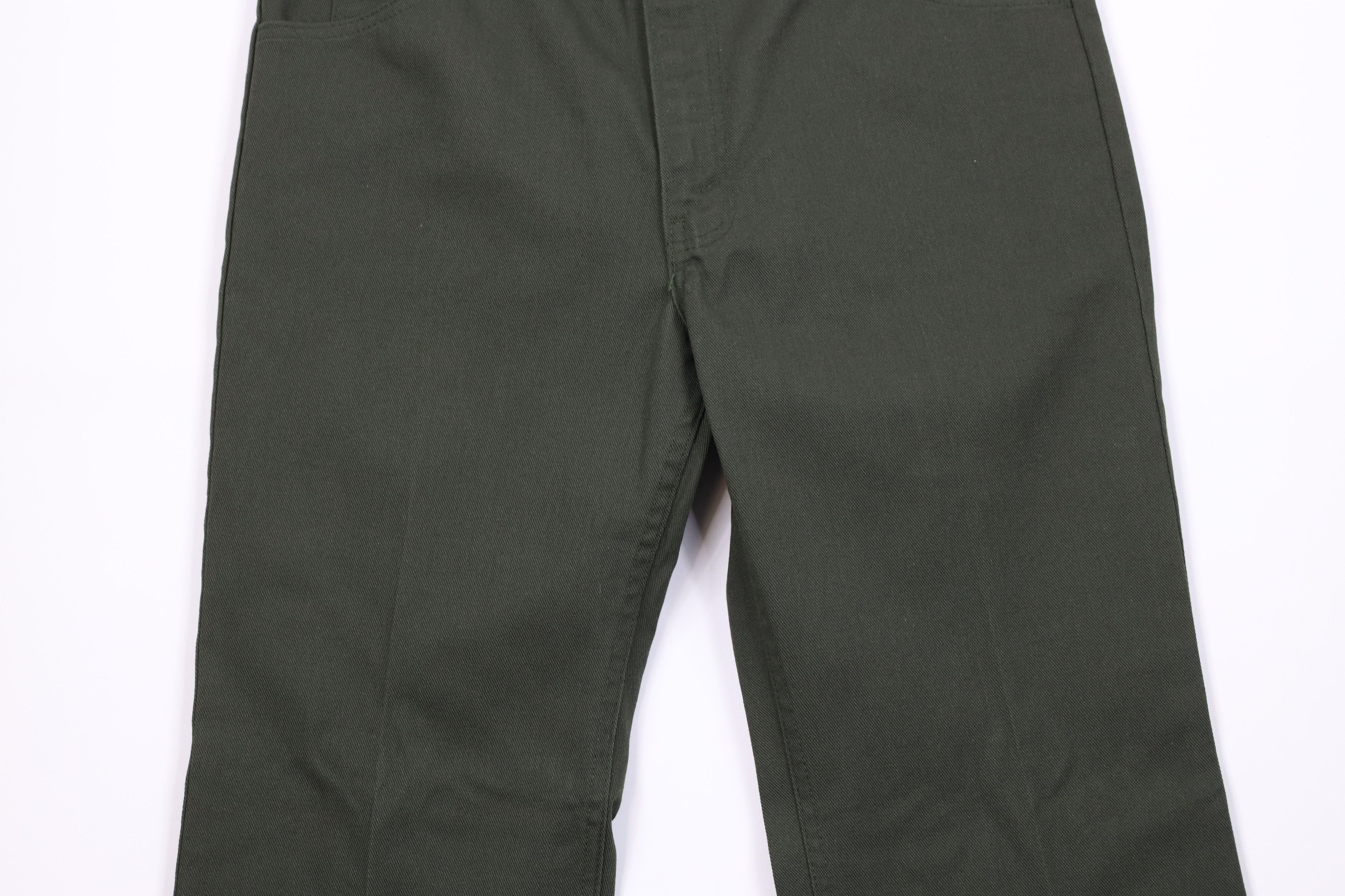 Vintage Vintage 70s Streetwear Wide Leg Bell Bottoms Jeans Green USA Size US 36 / EU 52 - 3 Thumbnail